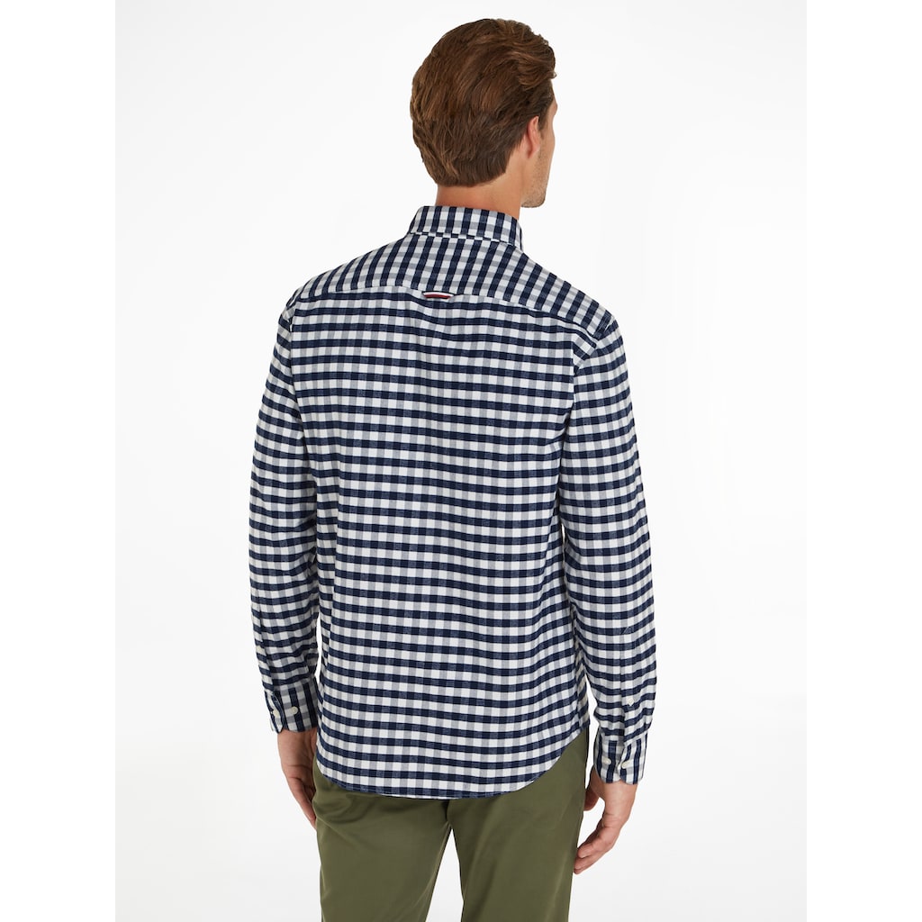 Tommy Hilfiger Karohemd »OXFORD BRUSHED GINGHAM RF SHIRT«