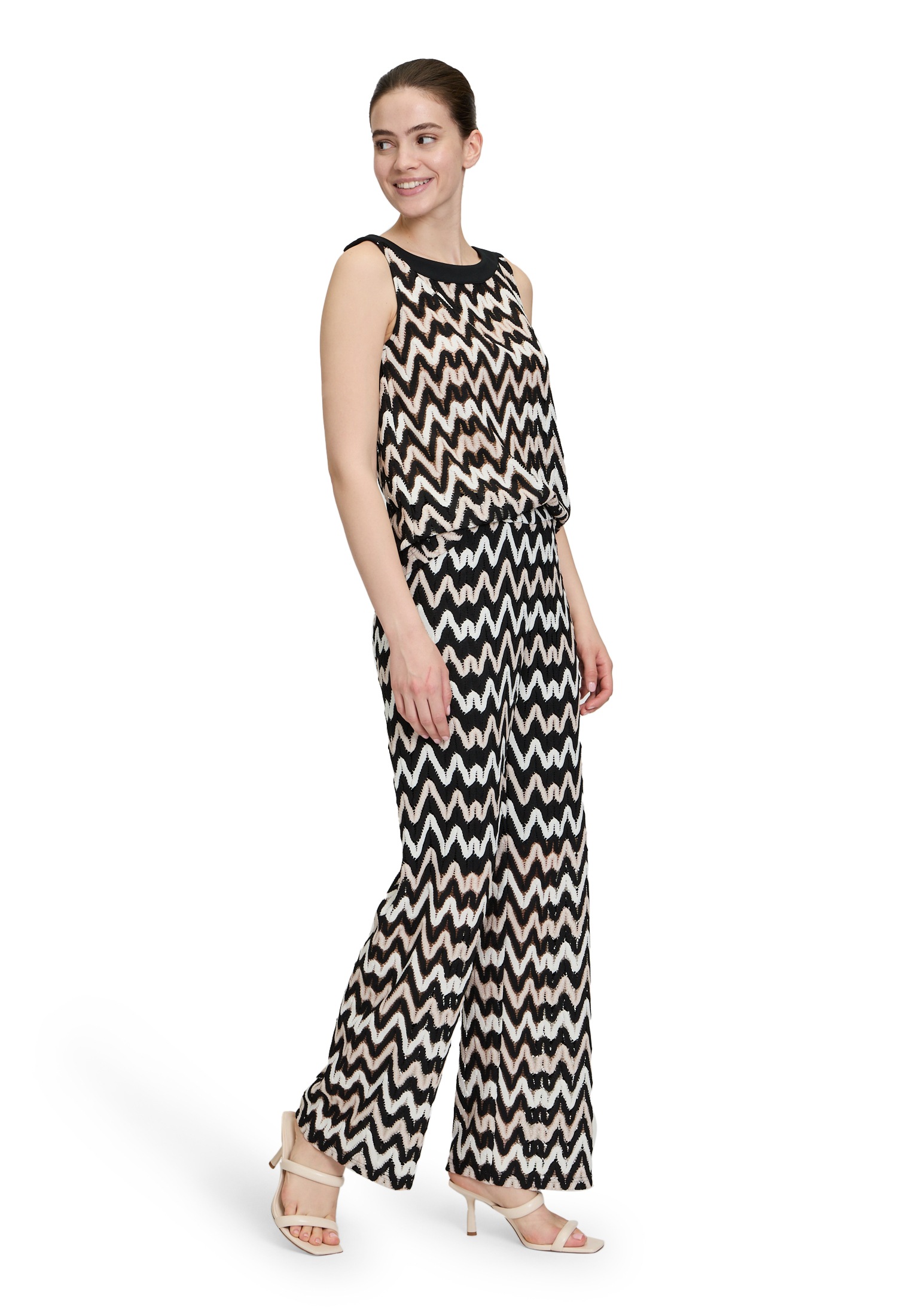 Betty&Co Schlupfhose »Betty & Co Schlupfhose mit Struktur«, Material
