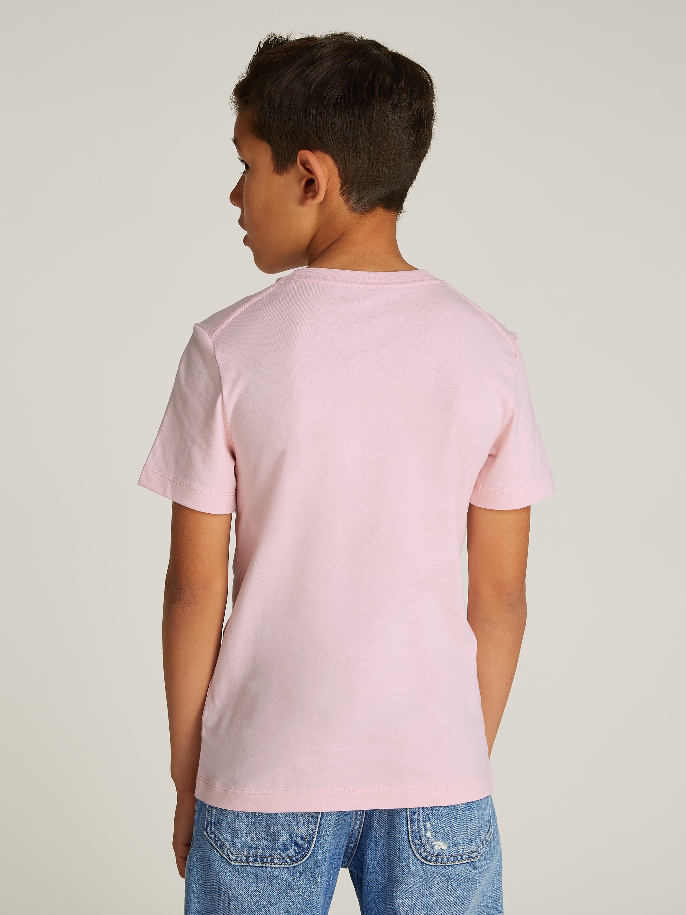 Calvin Klein Jeans Rundhalsshirt »CK MONOGRAM SS T-SHIRT« für Kinder bis 16 Jahre mit Logoschriftzug