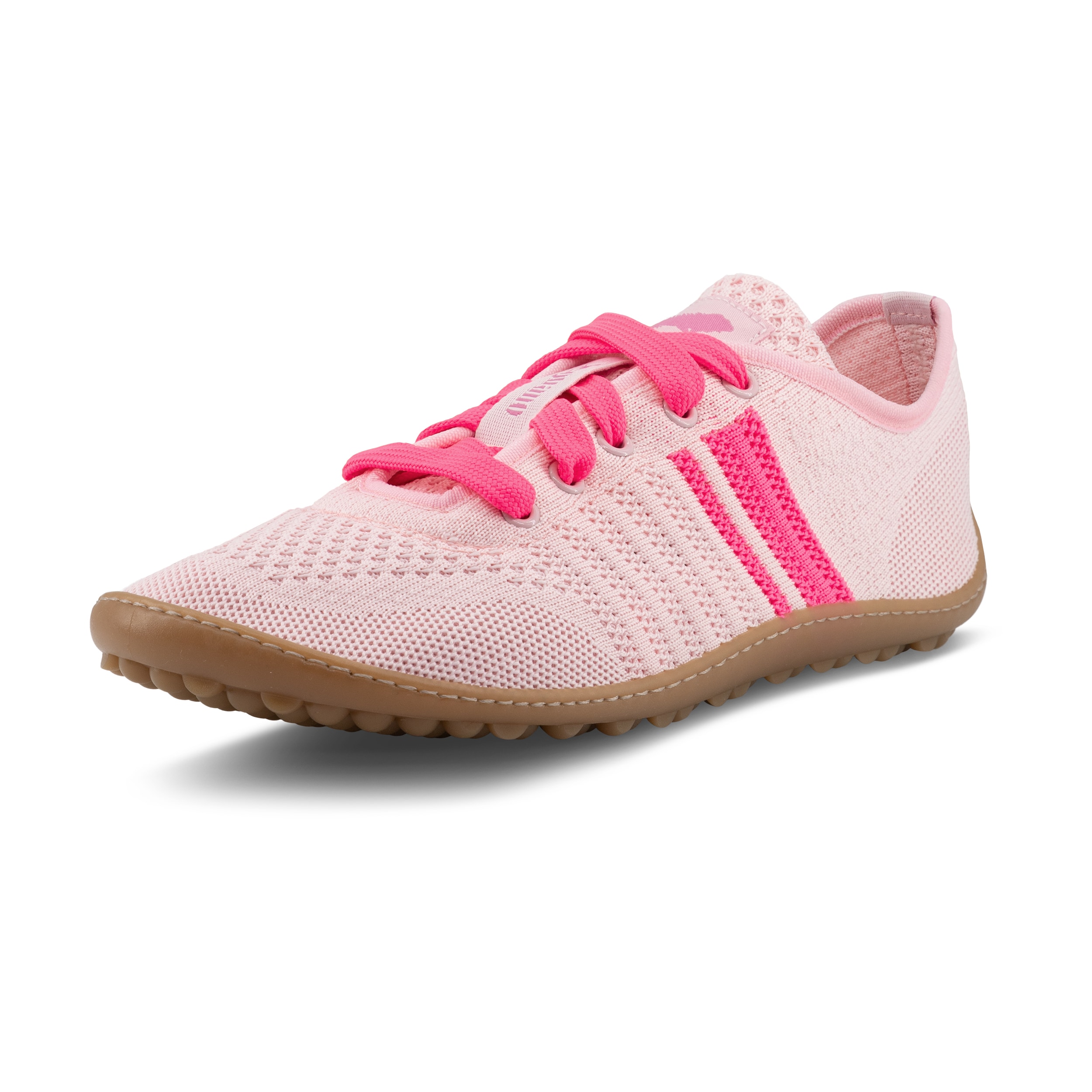 Leguano Barfußschuh "CARIBEO" Bequemschuh, Schnürschuh mit Kontrastbesatz