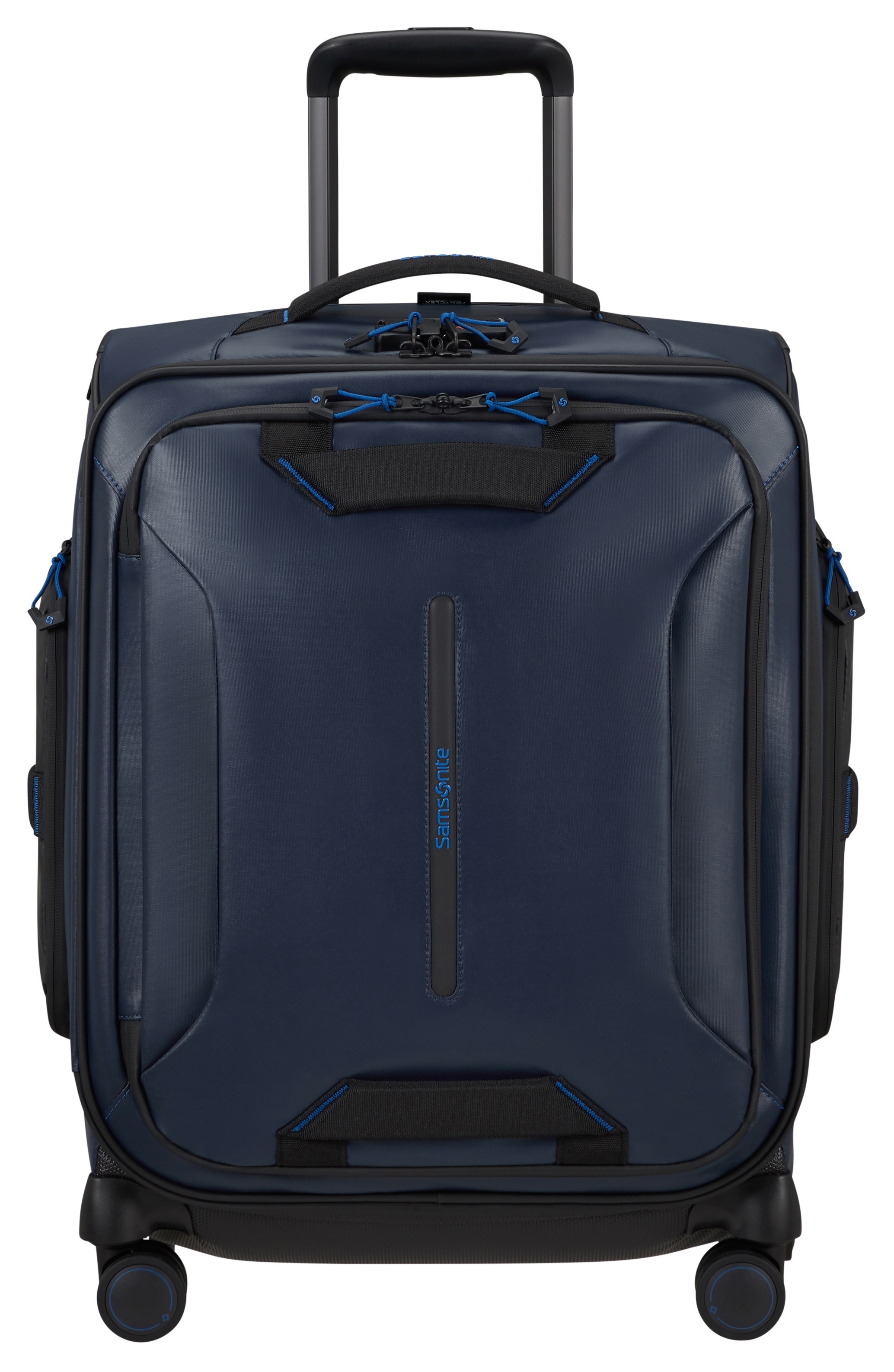 Samsonite Weichgepäck-Trolley »ECODIVER 55«, 4 St. Rollen, Handgepäck Koffer Reisegepäck Weichgepäck-Koffer Fronttasche