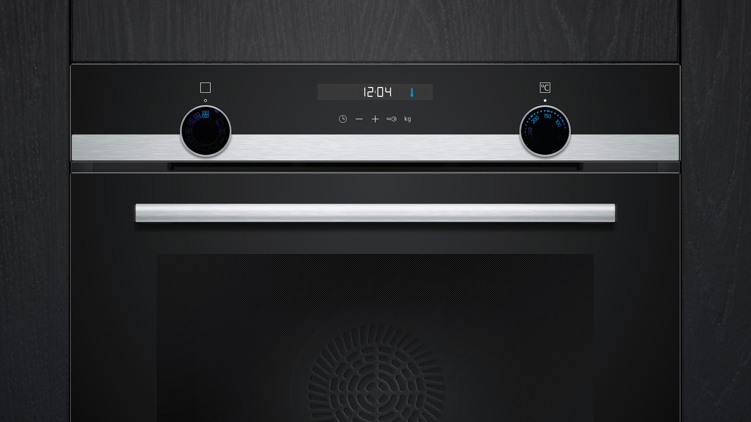 SIEMENS Backofen iQ500 "HB517GBS3" mit Teleskopauszug nachrüstbar mit Hydrolyse 3D Heißluft Funktion für eine gleichmäßige Hitzeverteilung