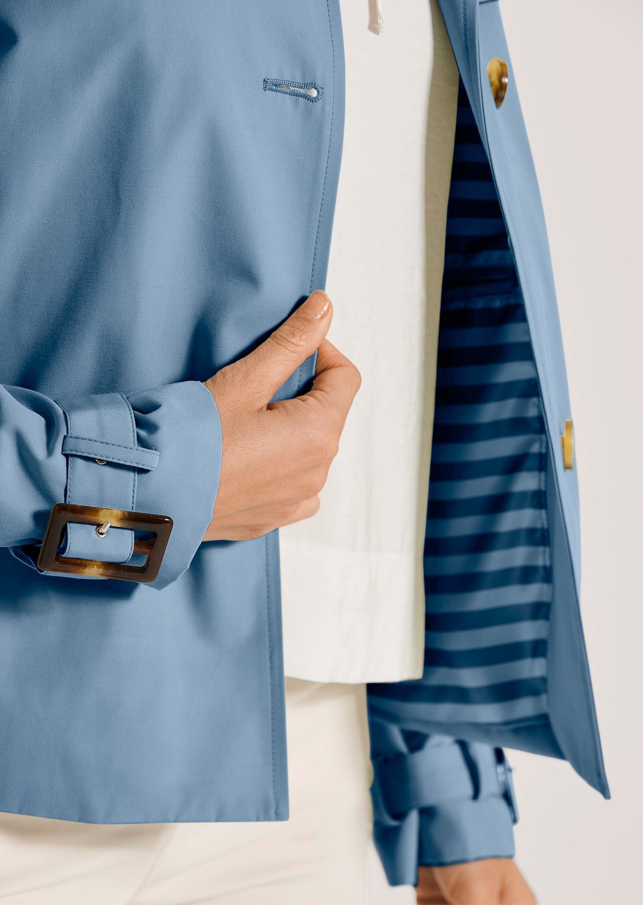 MADELEINE Trenchcoat »Kurzjacke Verkürzte Trenchjacke mit Taschen«