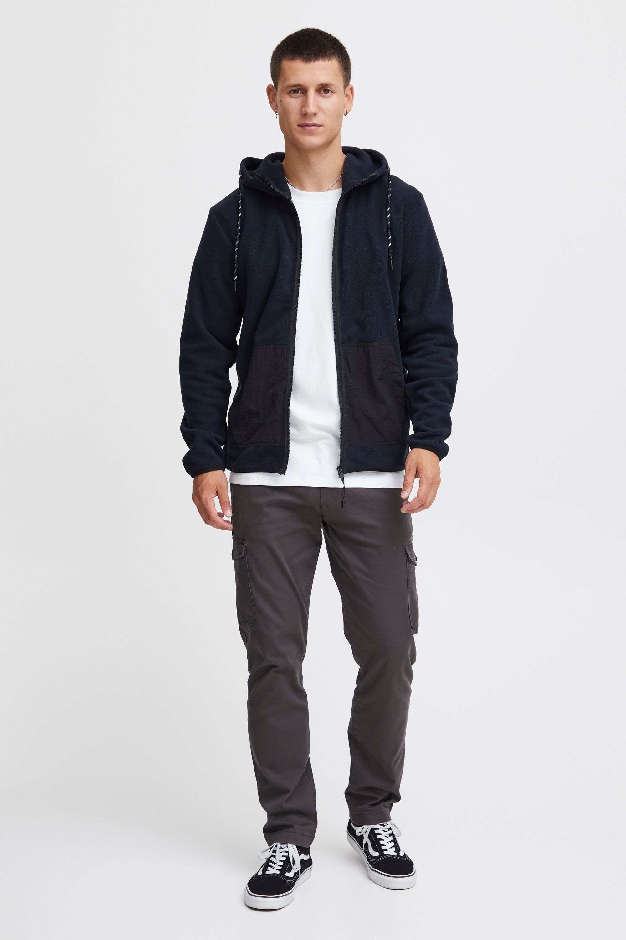 Indicode Fleecejacke »Fleecejacke IDManku«, mit Kapuze