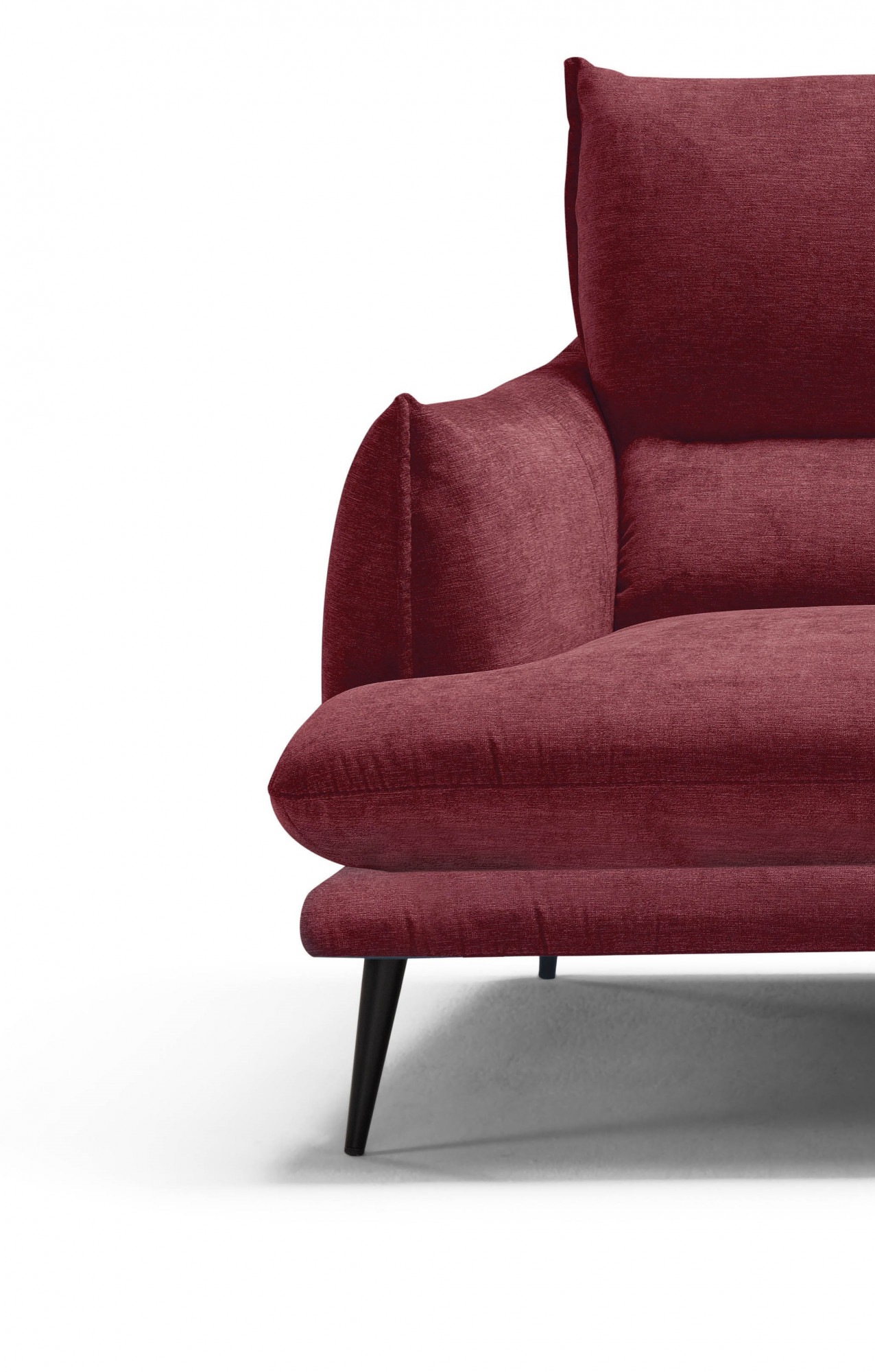 Egoitaliano 2,5-Sitzer »FUNNY, hochwertiges und aktuelles Design, bequeme Rückenlehne«, toller Sitzkomfort