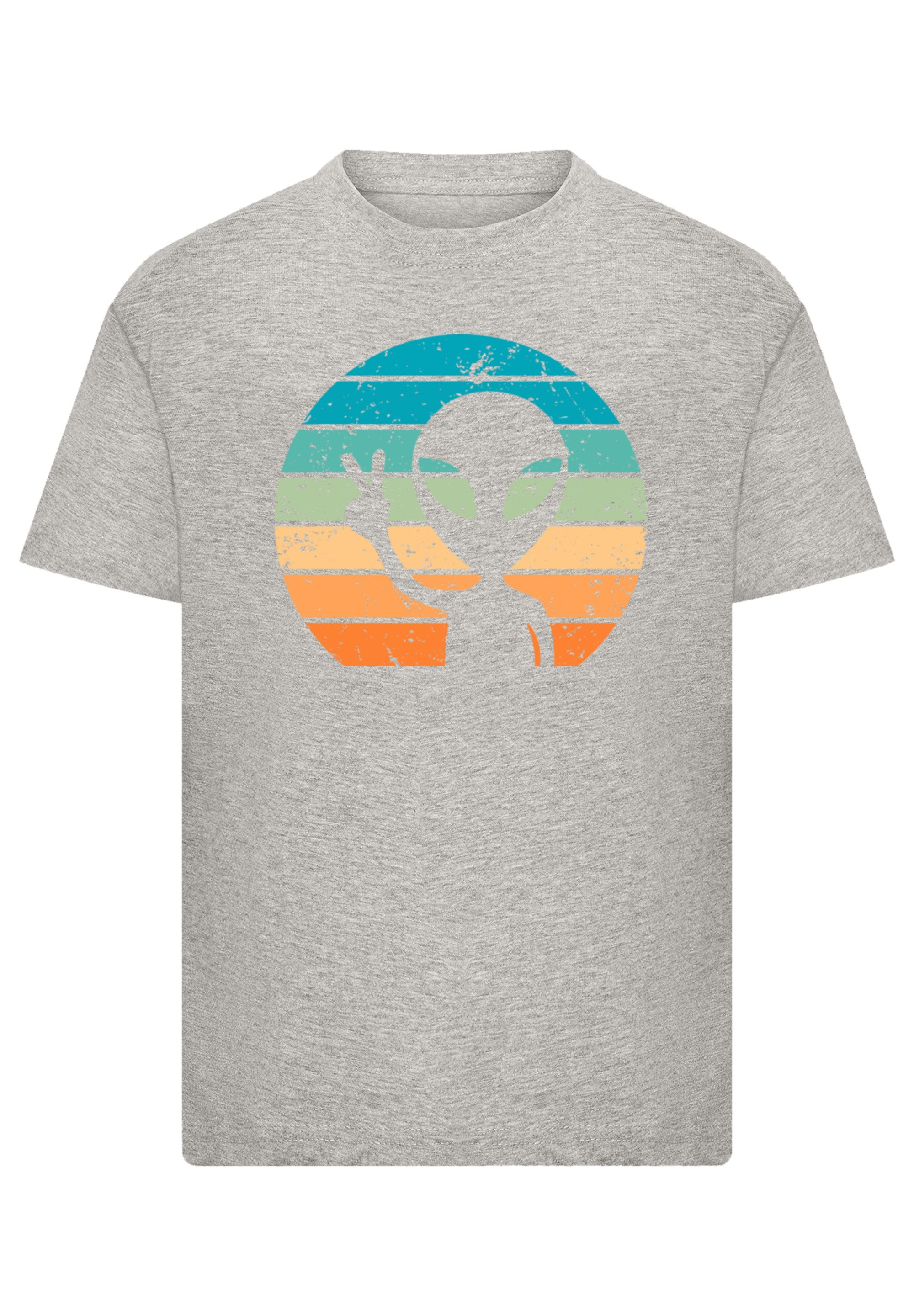 F4NT4STIC T-Shirt »Alien Piece Sonnenuntergang«, Premium Qualität