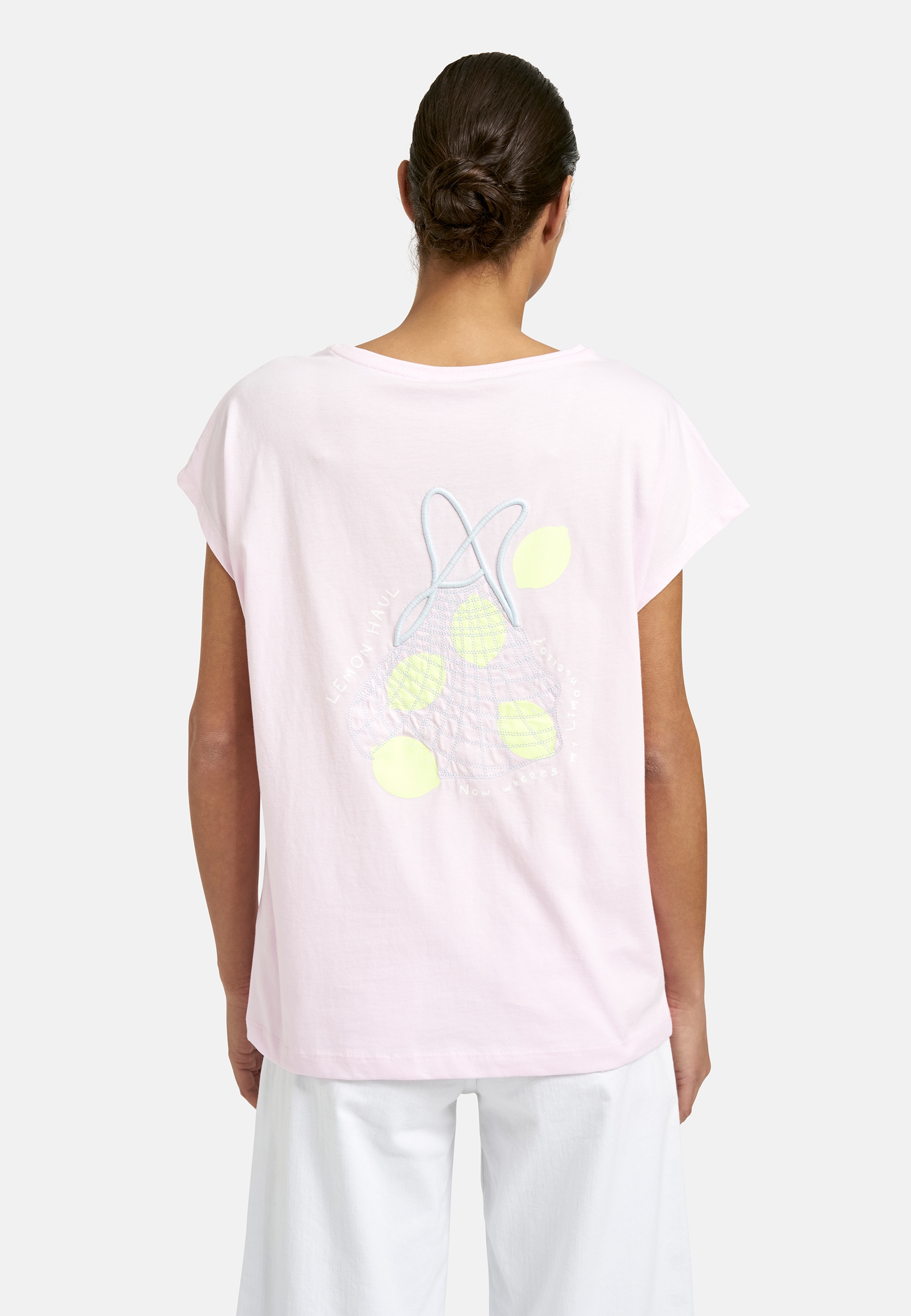 Smith & Soul Rundhalsshirt mit überschnittener Schulter