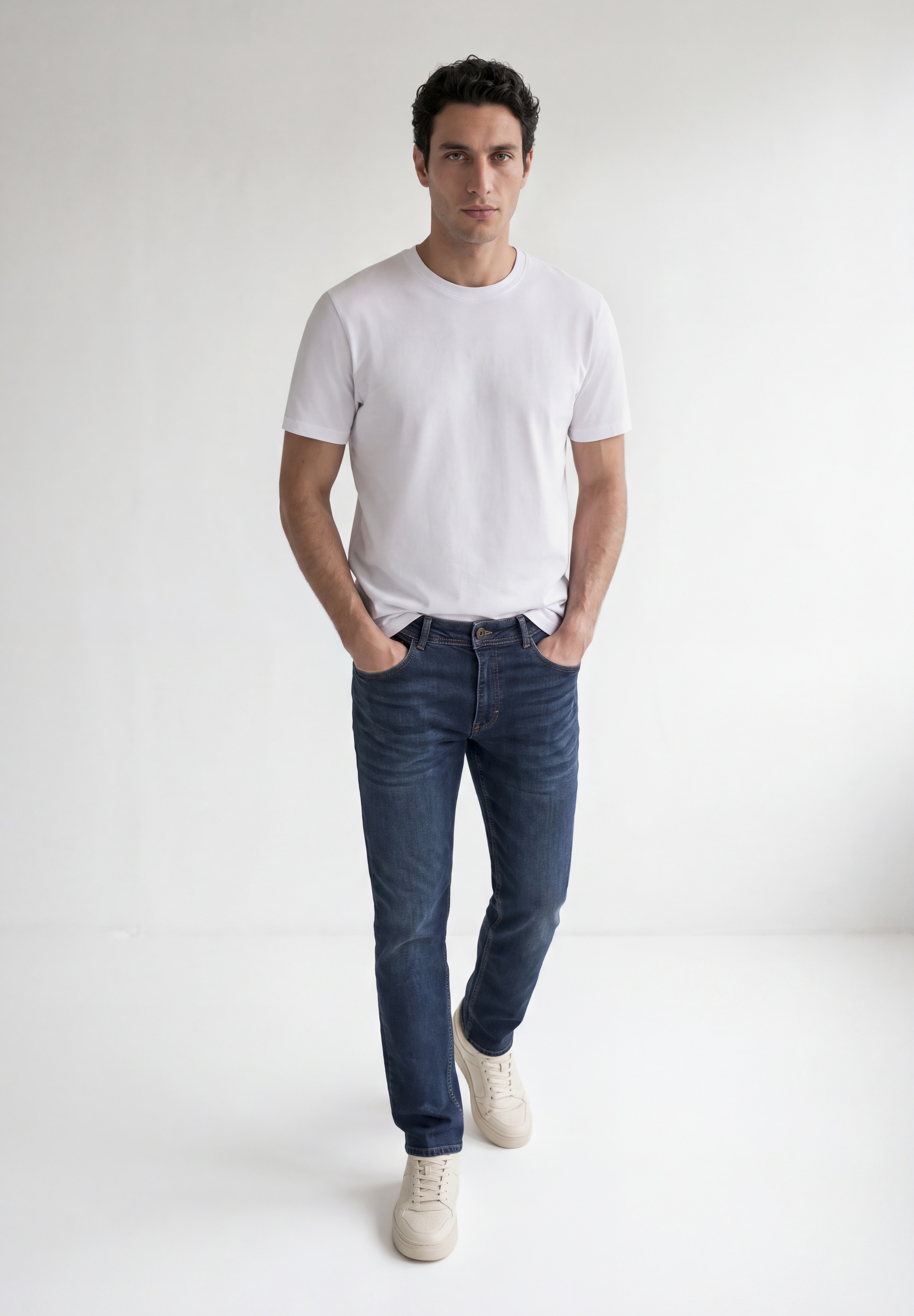 STREET ONE MEN Regular-fit-Jeans 5-Pocket-Style