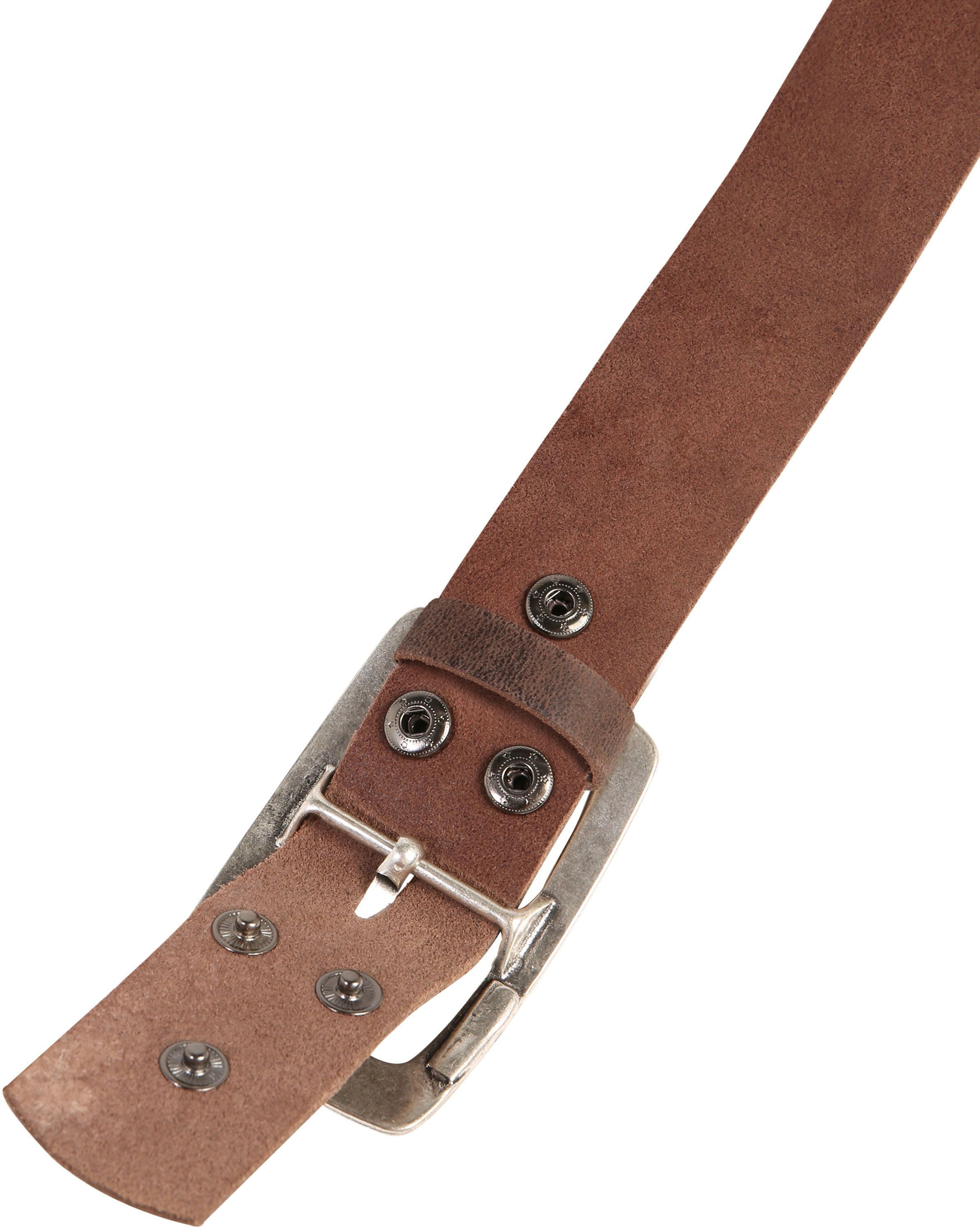 Thumbnail - Rettungsring Gürtel Ledergürtel im rustikalen Jeans-Look