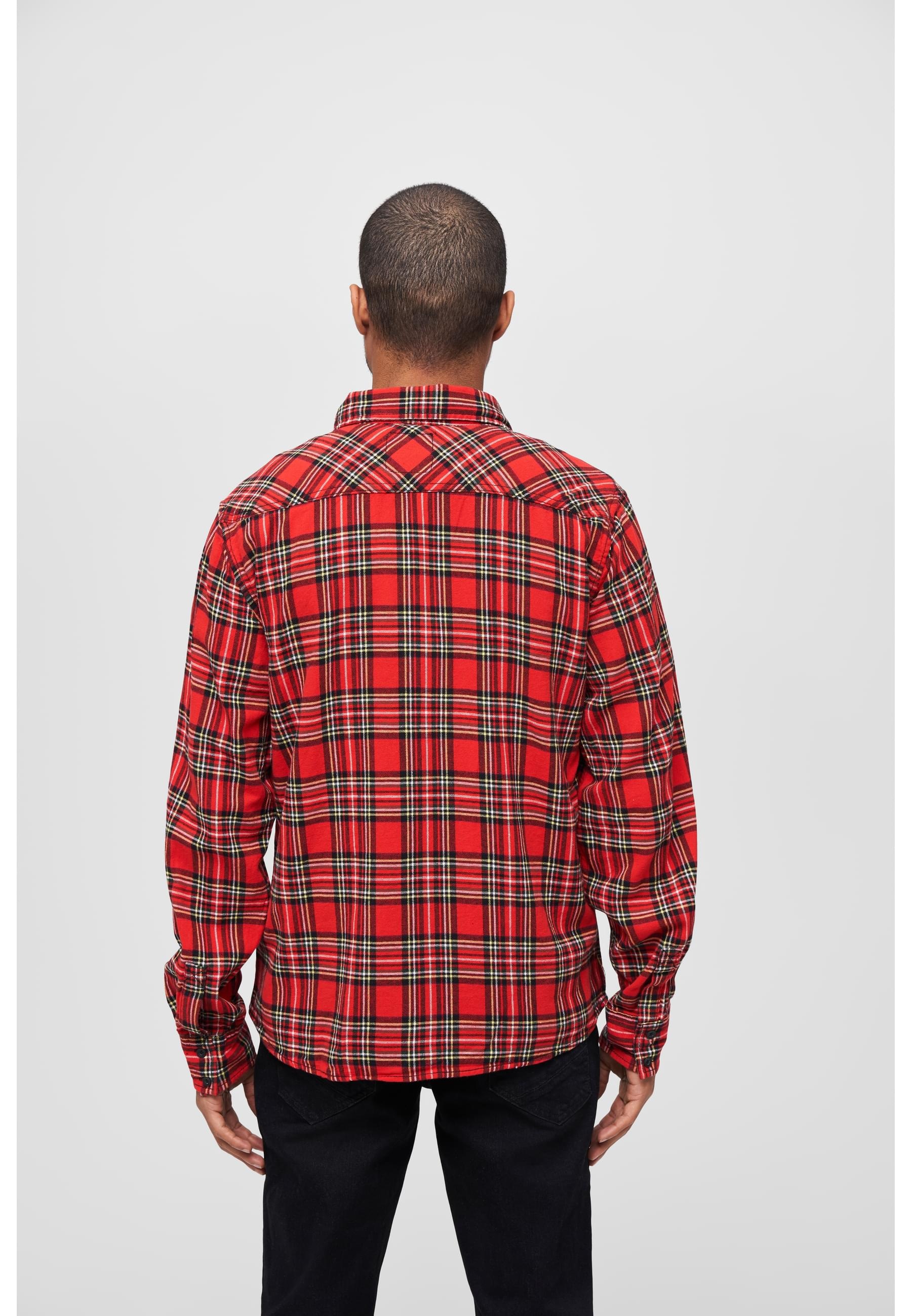 Brandit Langarmhemd »Brandit Herren Checked Shirt«, (1 tlg.)