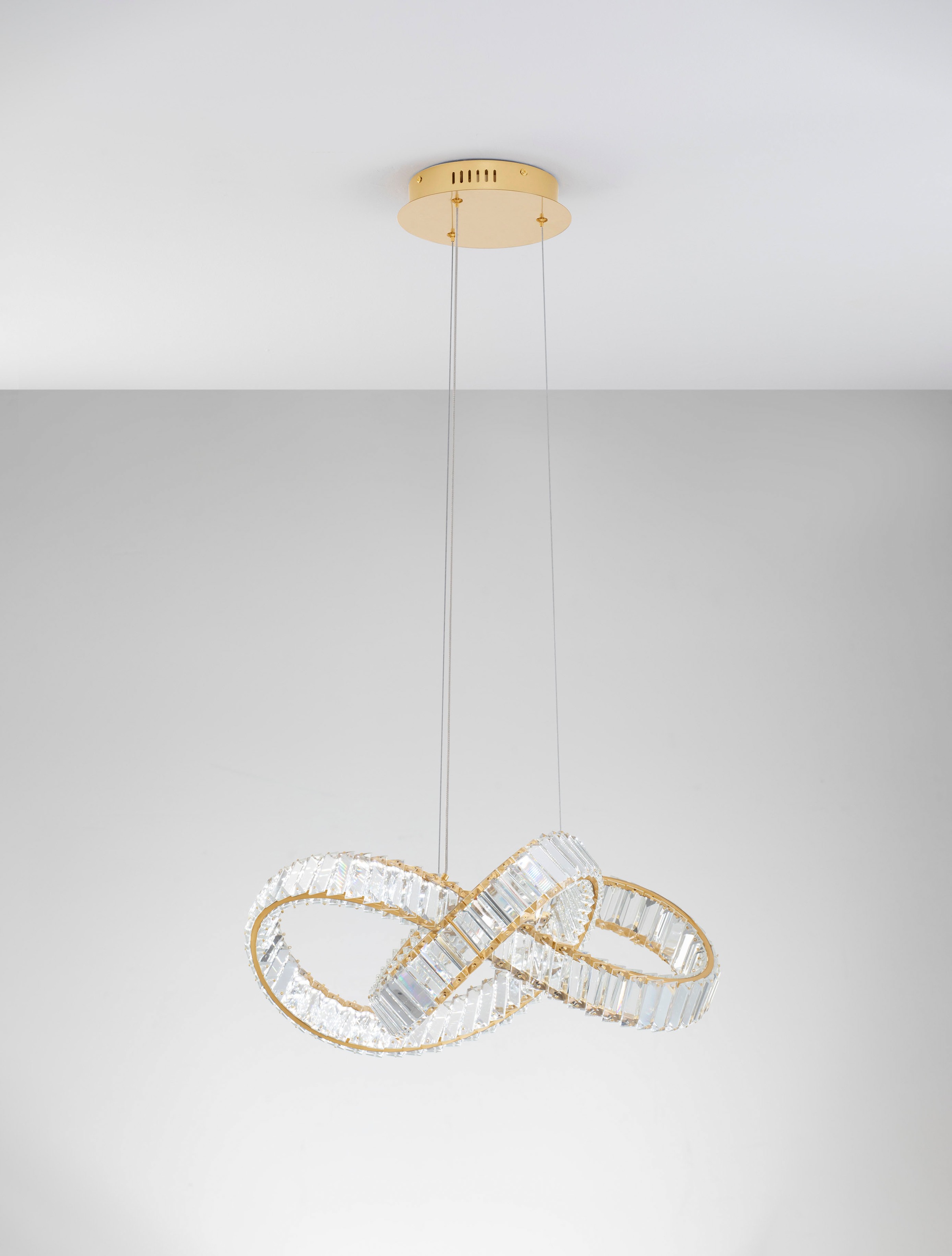 Nova Luce LED-Hängeleuchte »CONCETO« LED-Modul 1 Stk. Warmweiß