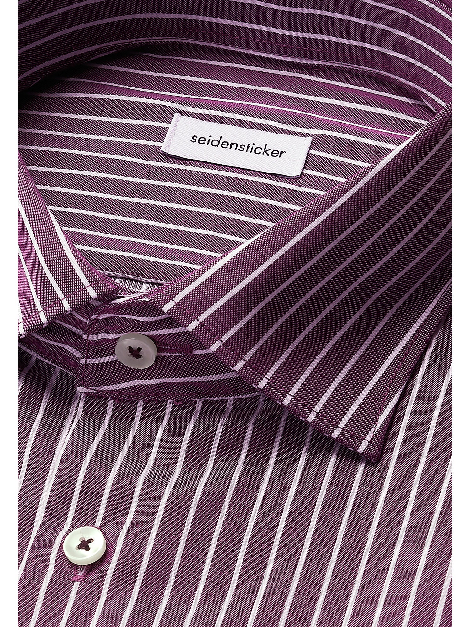 seidensticker Businesshemd »Schwarze Rose«, Regular 1/1 Kentkragen Gestreift