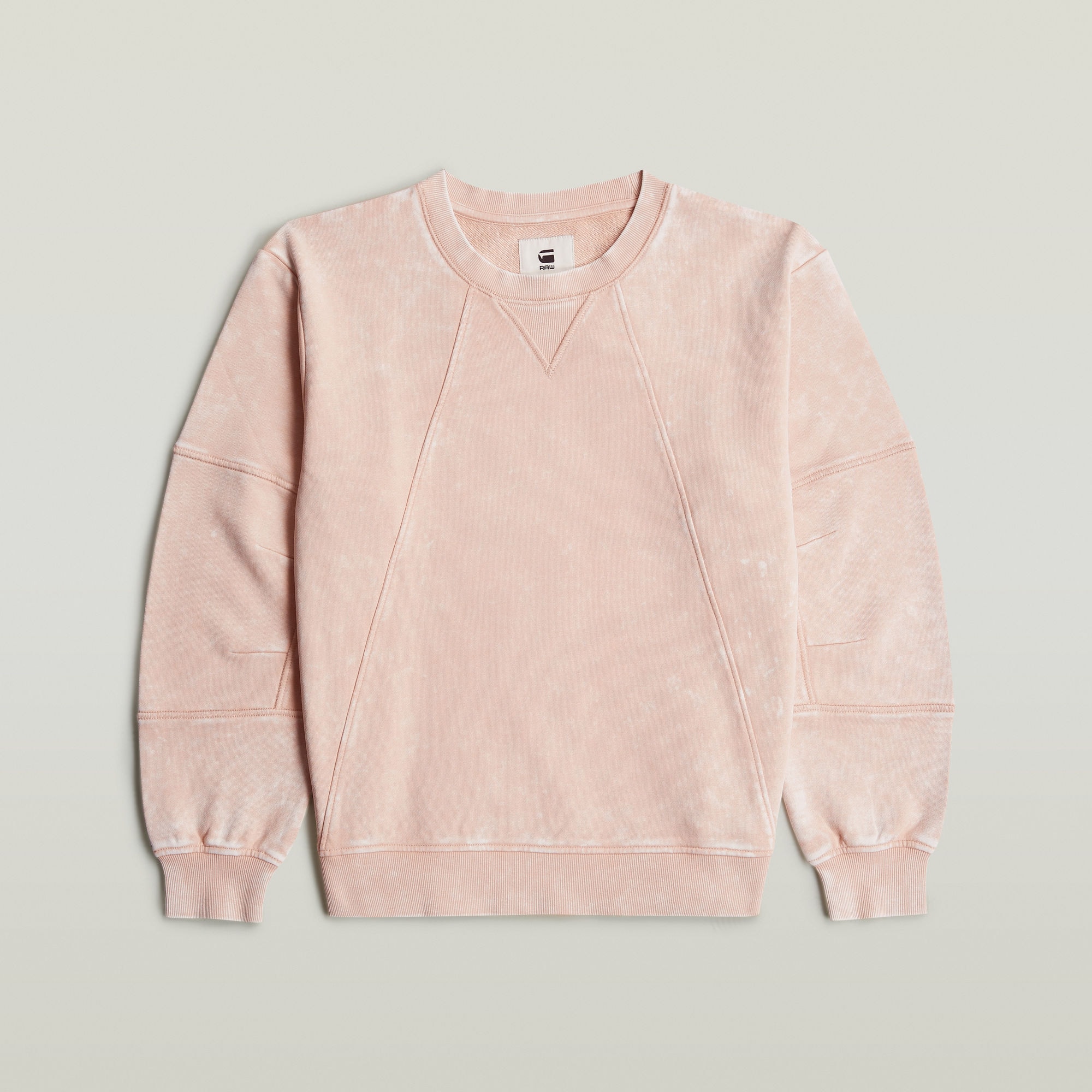 G-STAR Sweatshirt »Washed 3D Sleeve A line«, in Rundhalsform
