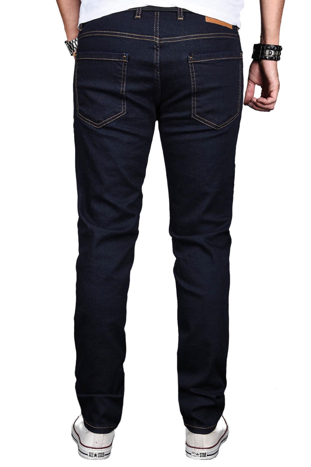 Alessandro Salvarini Slim-fit-Jeans »ASLuca«, Stretch mit Elasthan