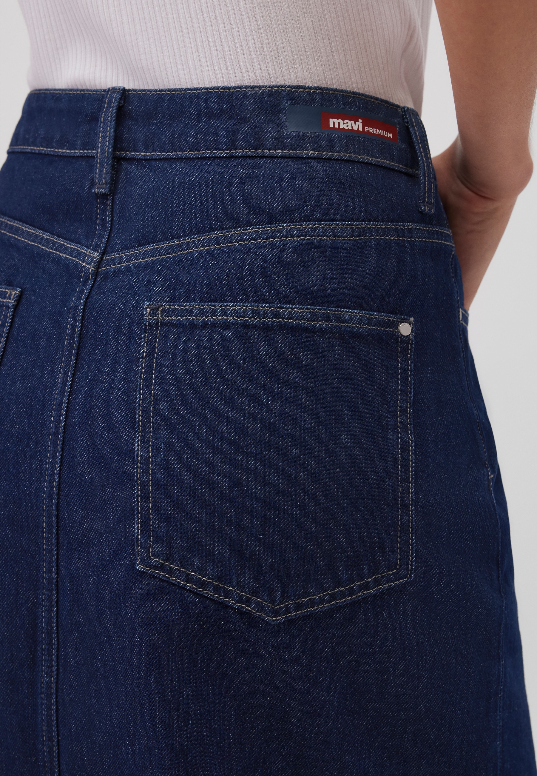 Mavi A-Linien-Rock »MANHATTAN«, Maxi Skirt