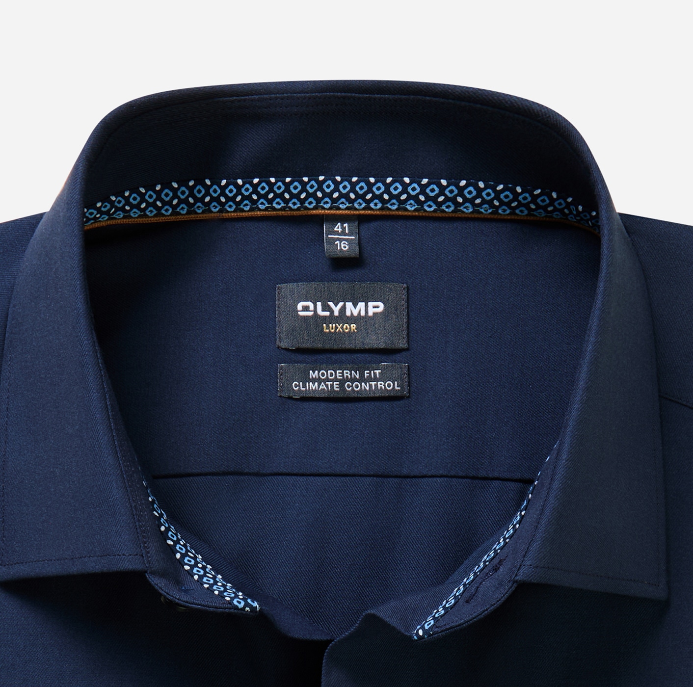 OLYMP Langarmhemd »Luxor 24/Seven« Businesshemd, modern fit, New Kentkragen, Climate Control