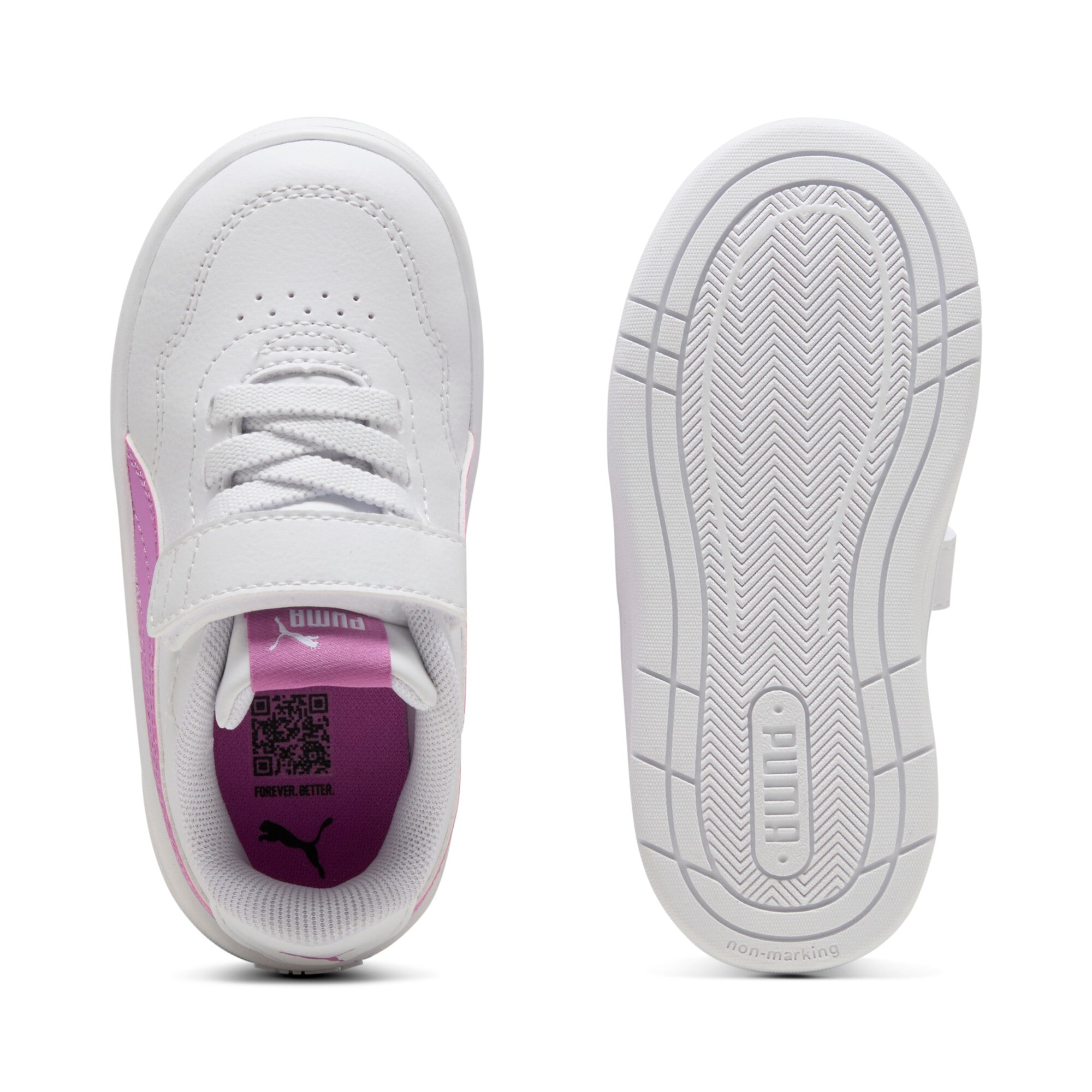 PUMA Sneaker »COURT LALLY AC INF«  für sportliche und lässige Anlässe, mit SOFTFOAM+ Dämpfung