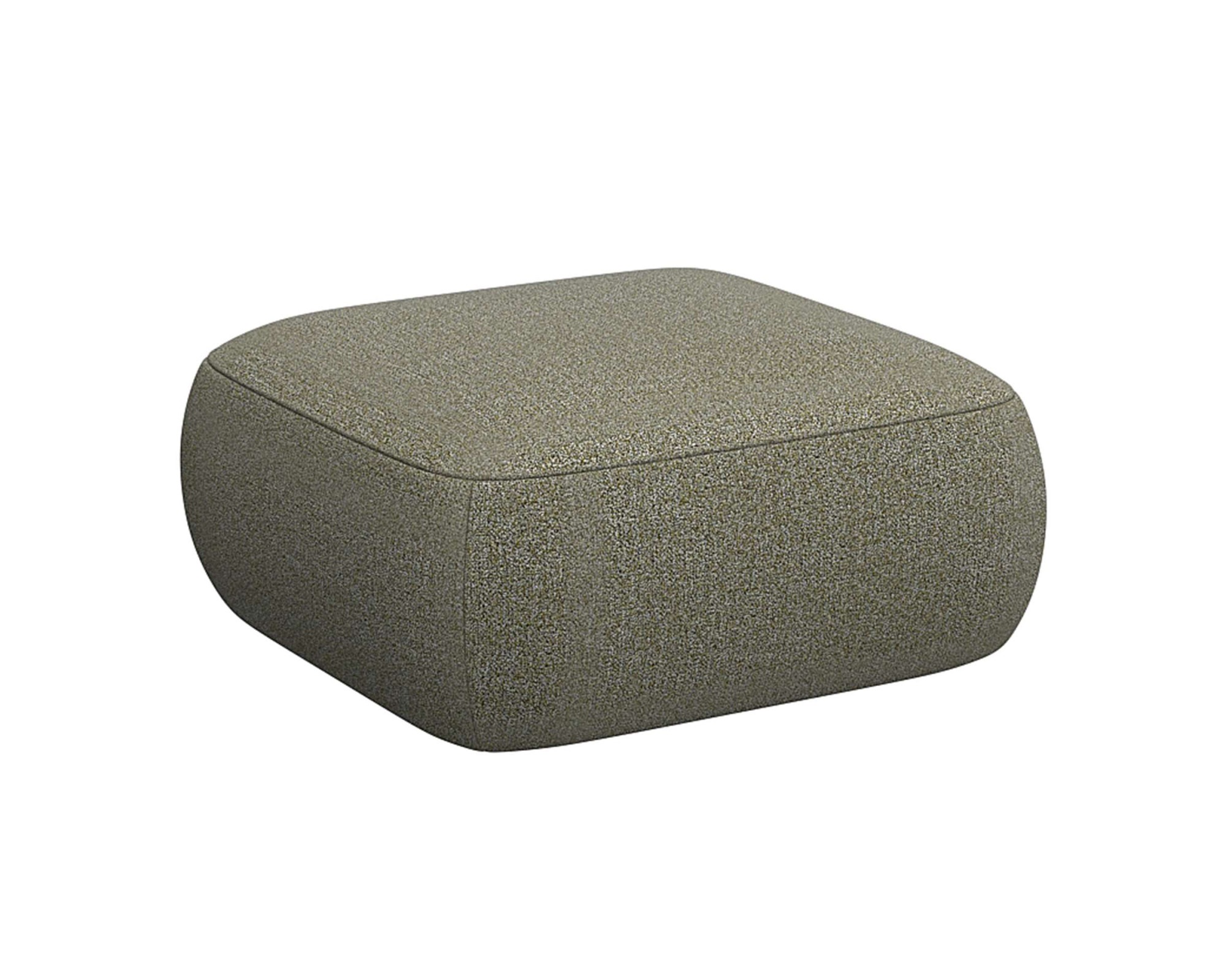 FLEXLUX Pouf "Torino, rund, bodennah, Sitzhocker, Polsterhocker" Modernes, günstig online kaufen