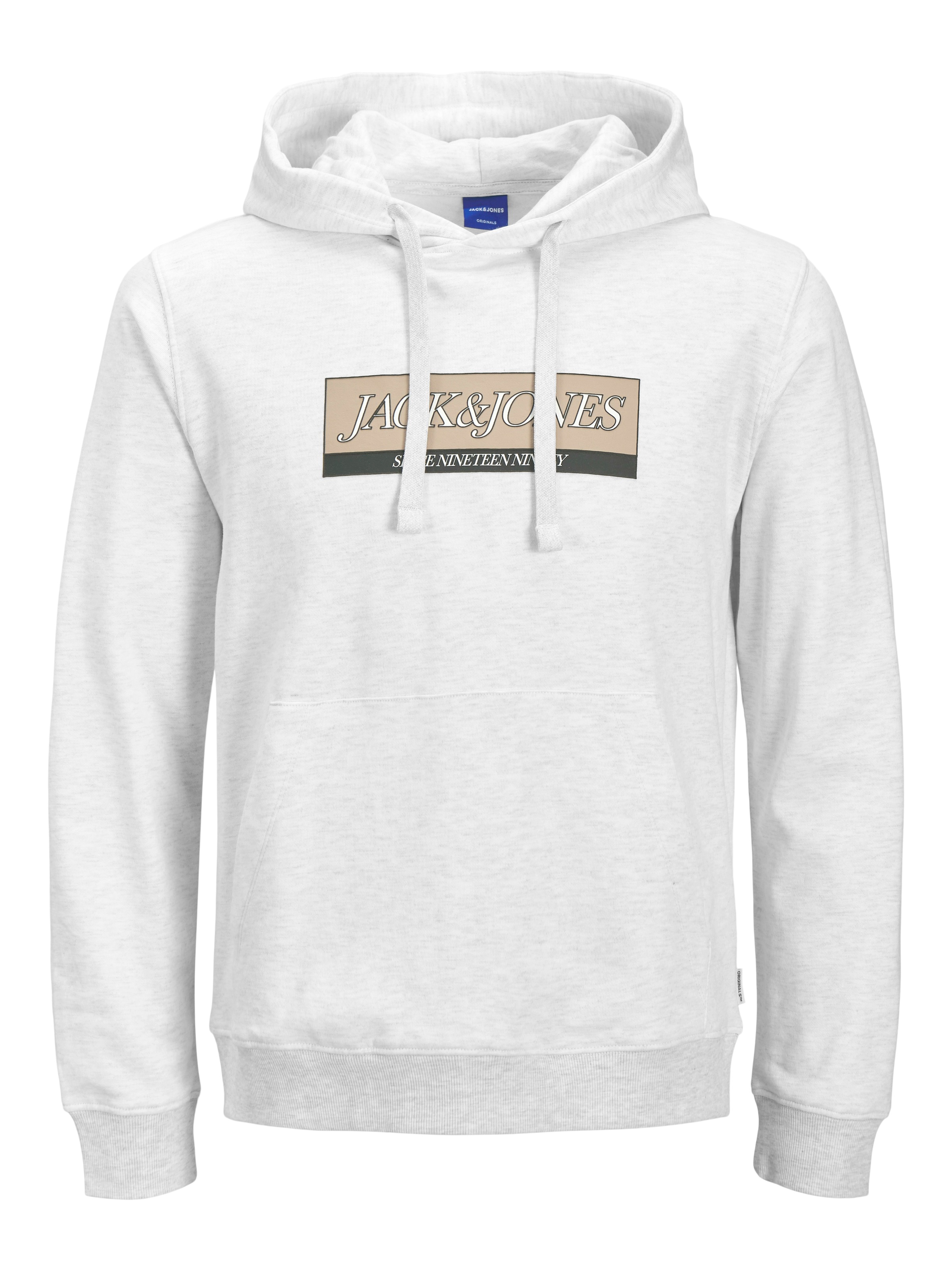 Jack & Jones Kapuzensweatshirt »JORINWOOD BLOCK BRANDING SWEAT HOOD«
