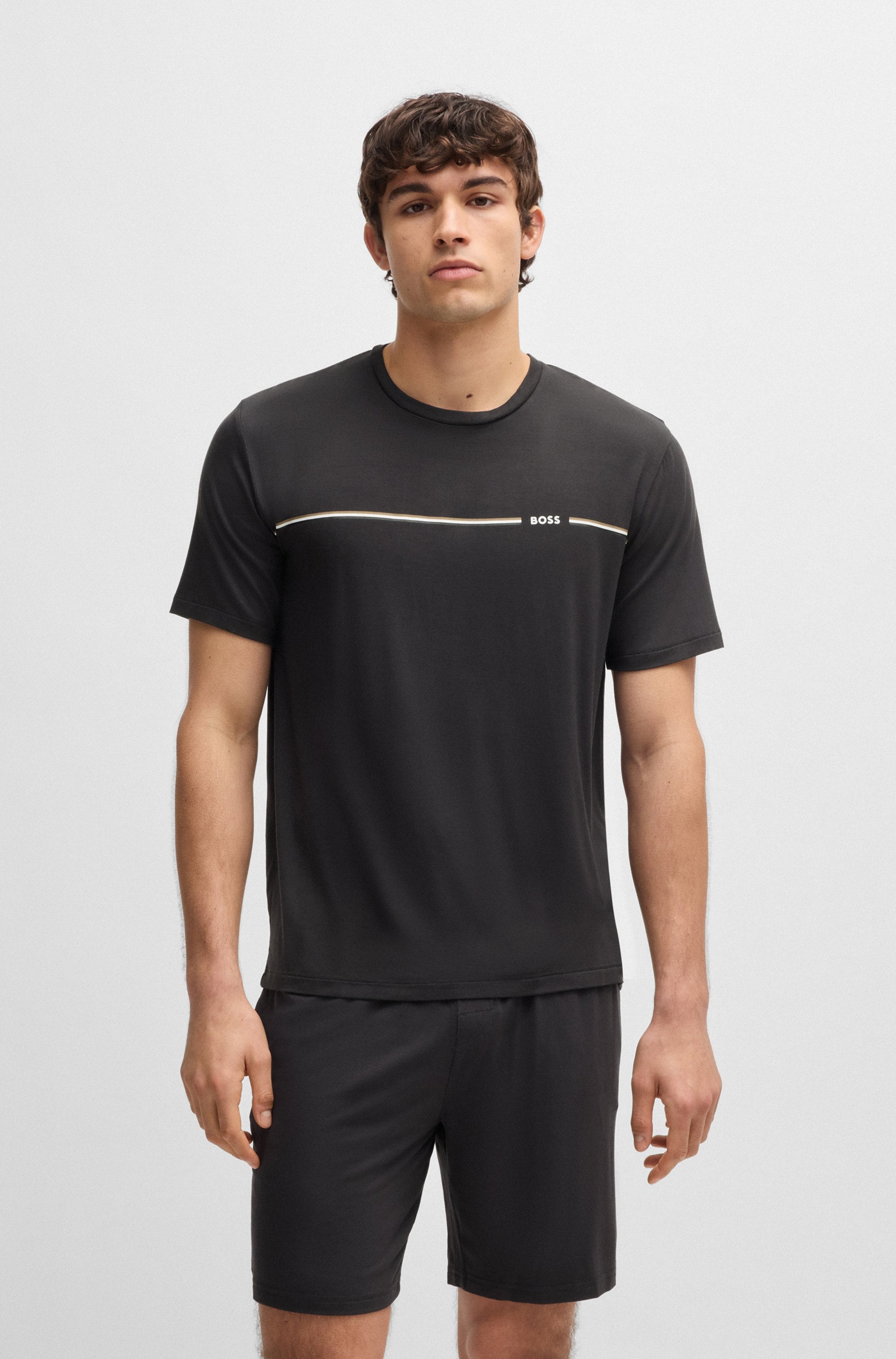 BOSS Shorty "Bamboo Short Set", 2 Stk. günstig online kaufen