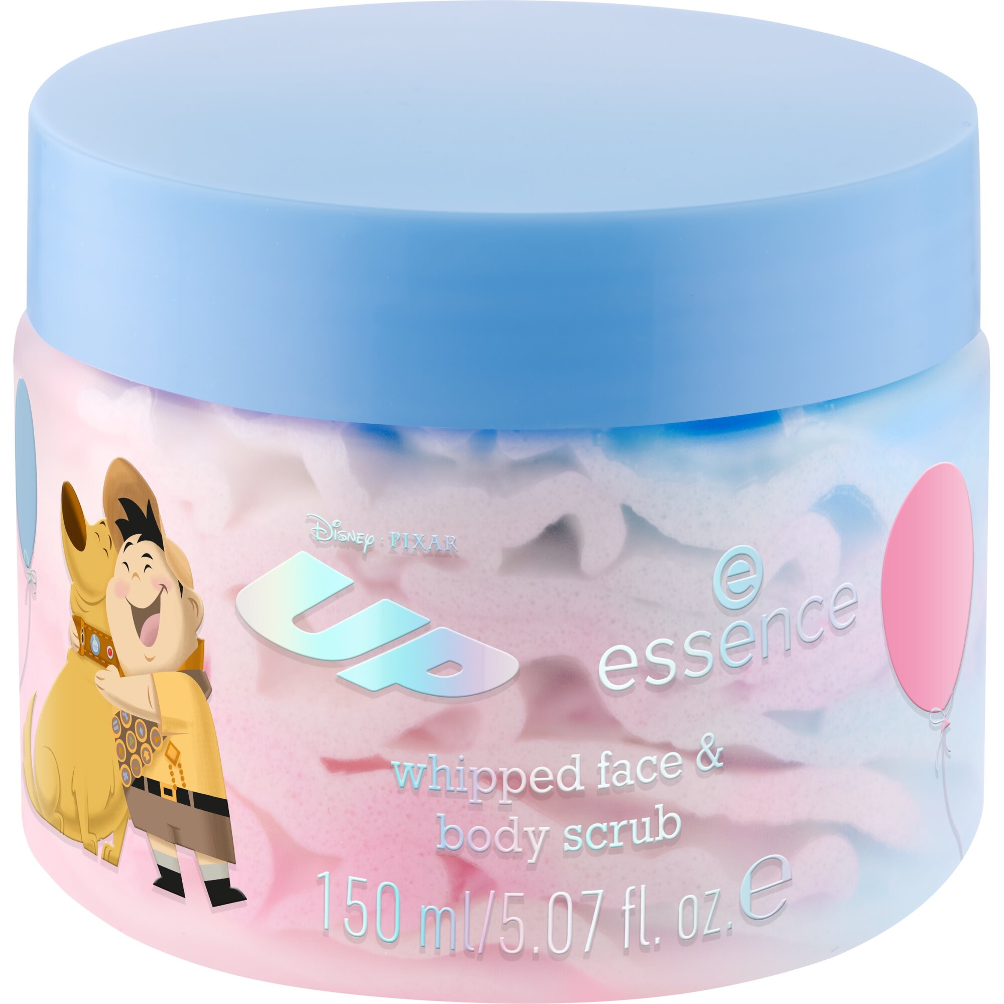 Essence Gesichtspflege »Disney Pixar Up whipped face & body scrub«, (Set, 3 tlg.)