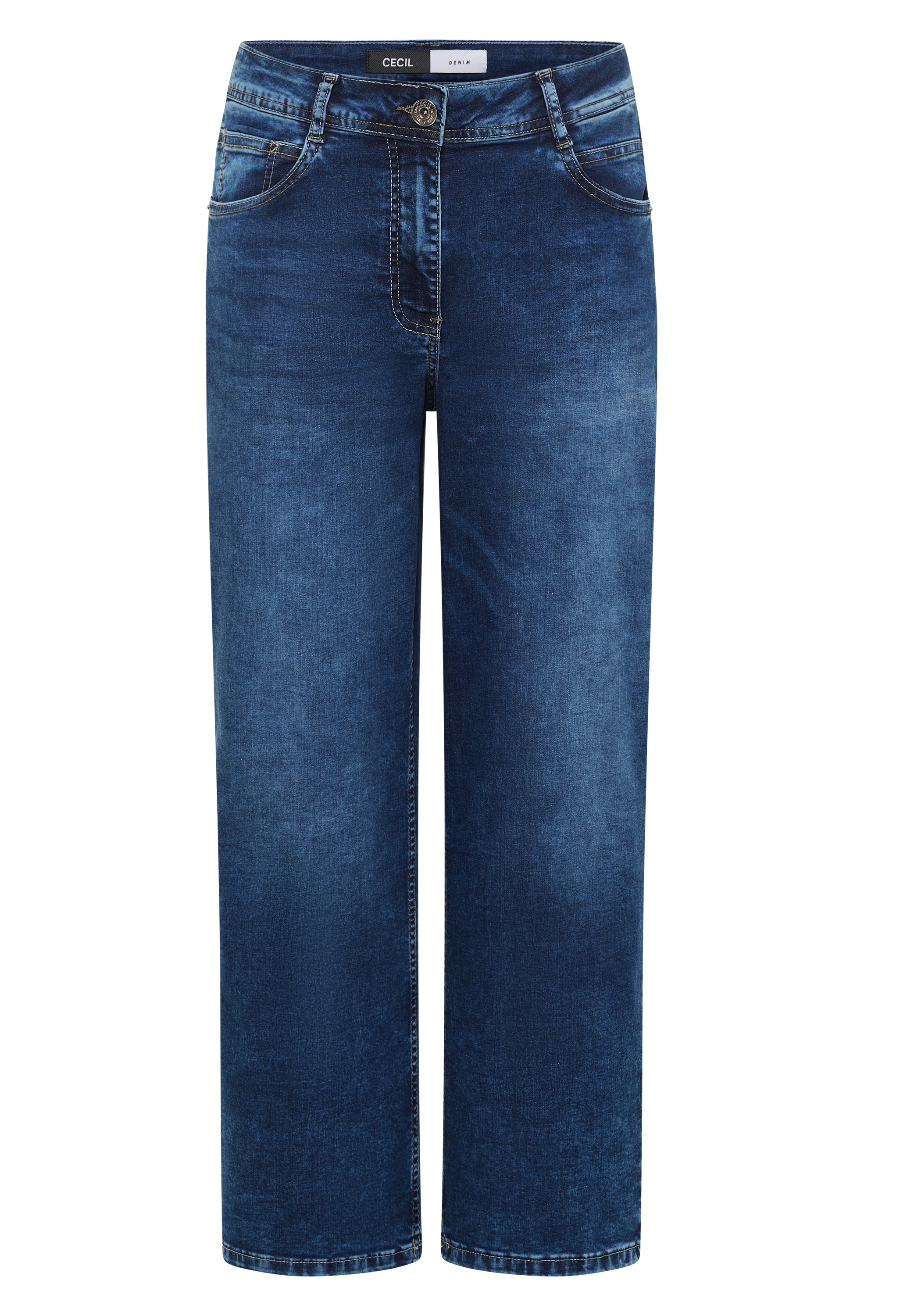 Cecil Loose-fit-Jeans High Waist