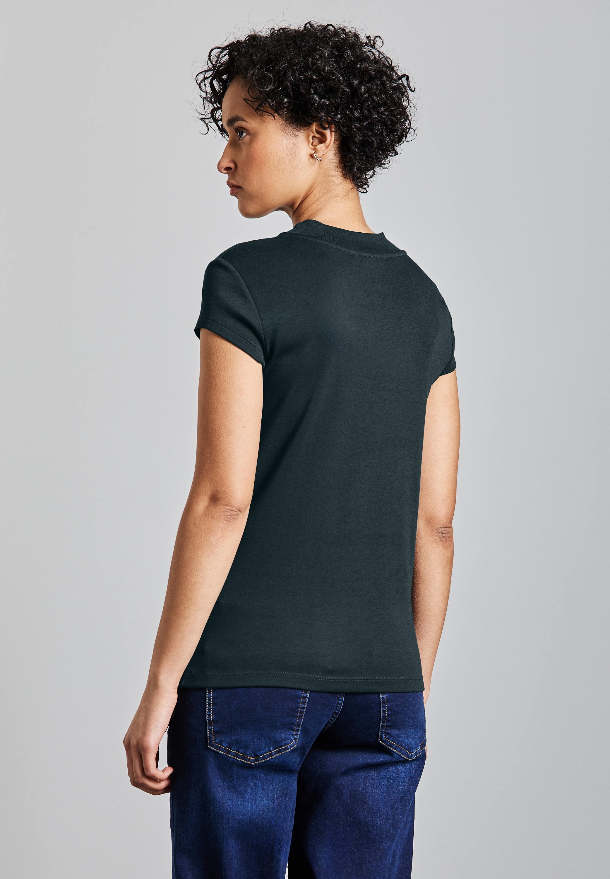 STREET ONE T-Shirt, mit Turtleneck