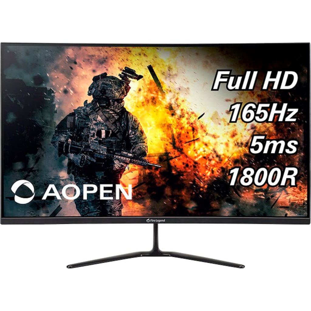 Acer Curved-Gaming-LED-Monitor »AOPEN 32HC5QR«, 80 cm/32 Zoll, 1920 x 1080 px, Full HD, 5 ms Reaktionszeit, 165 Hz