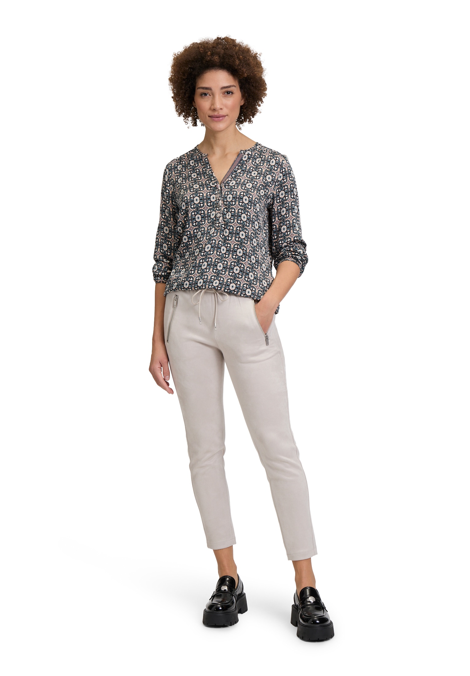 Cartoon Schlupfbluse »Cartoon Casual-Bluse mit Muster«