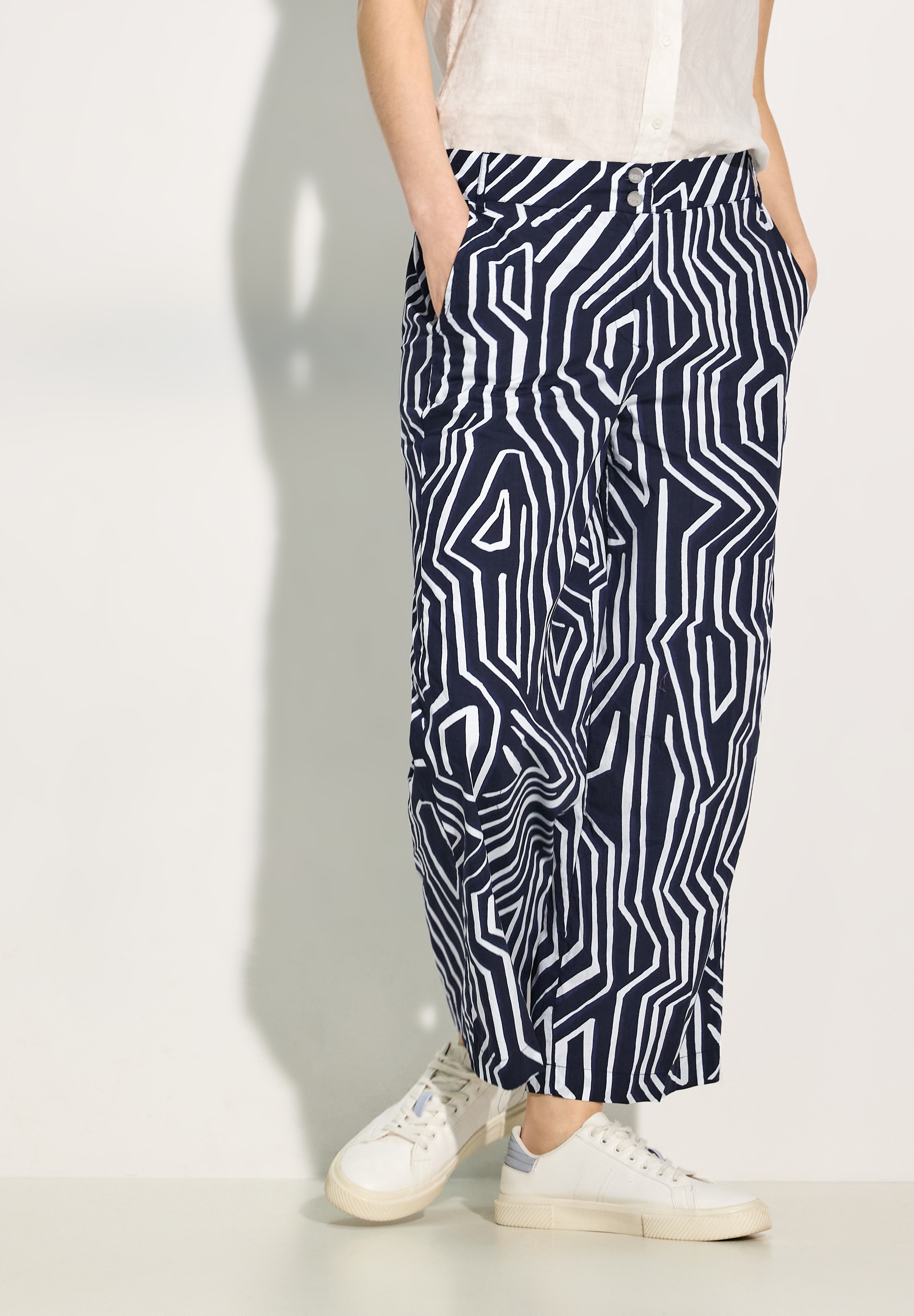 Cecil 7/8-Hose "Style Neele", mit grafischem Muster günstig online kaufen