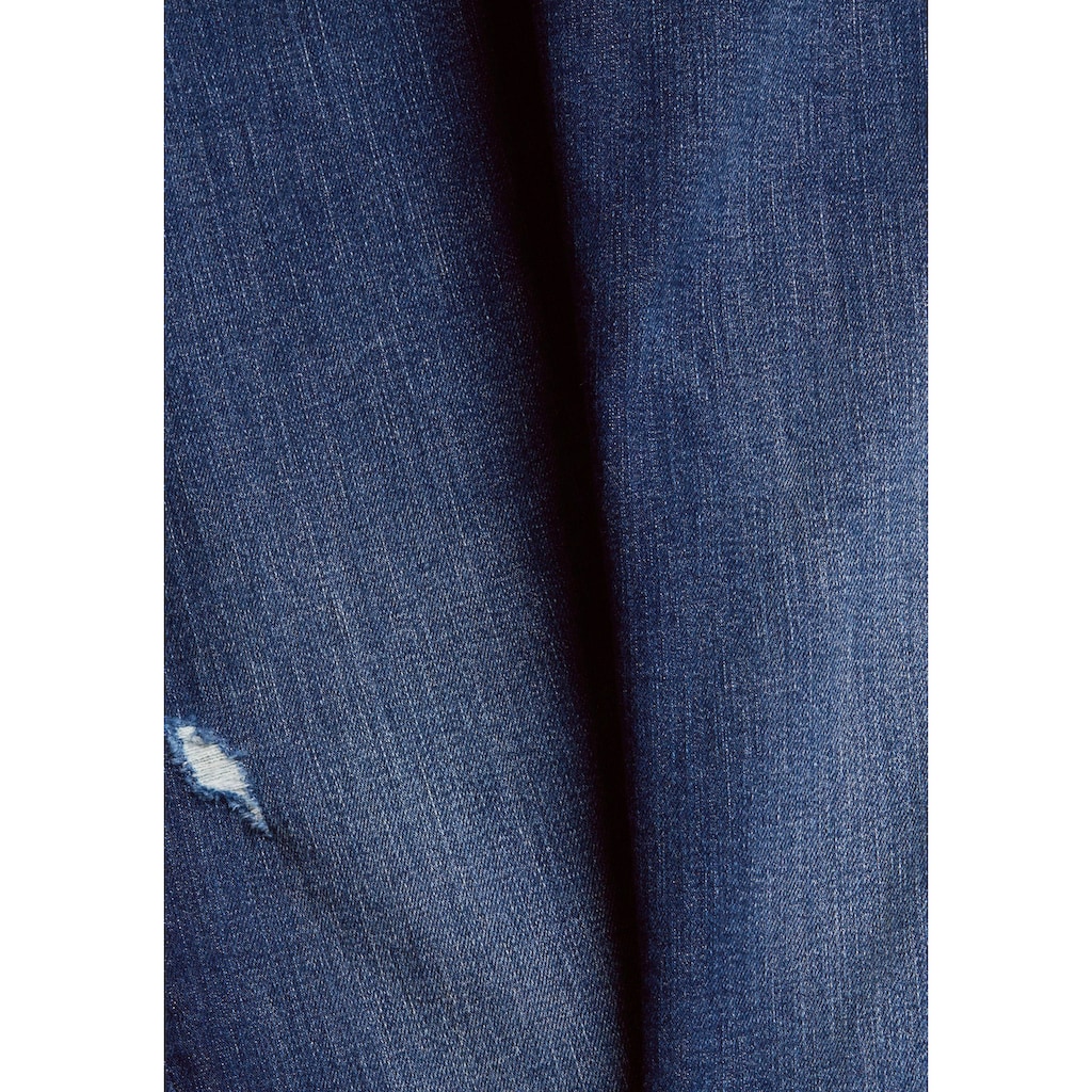 Marken Esprit edc by Esprit 5-Pocket-Jeans dunkelblau-washed