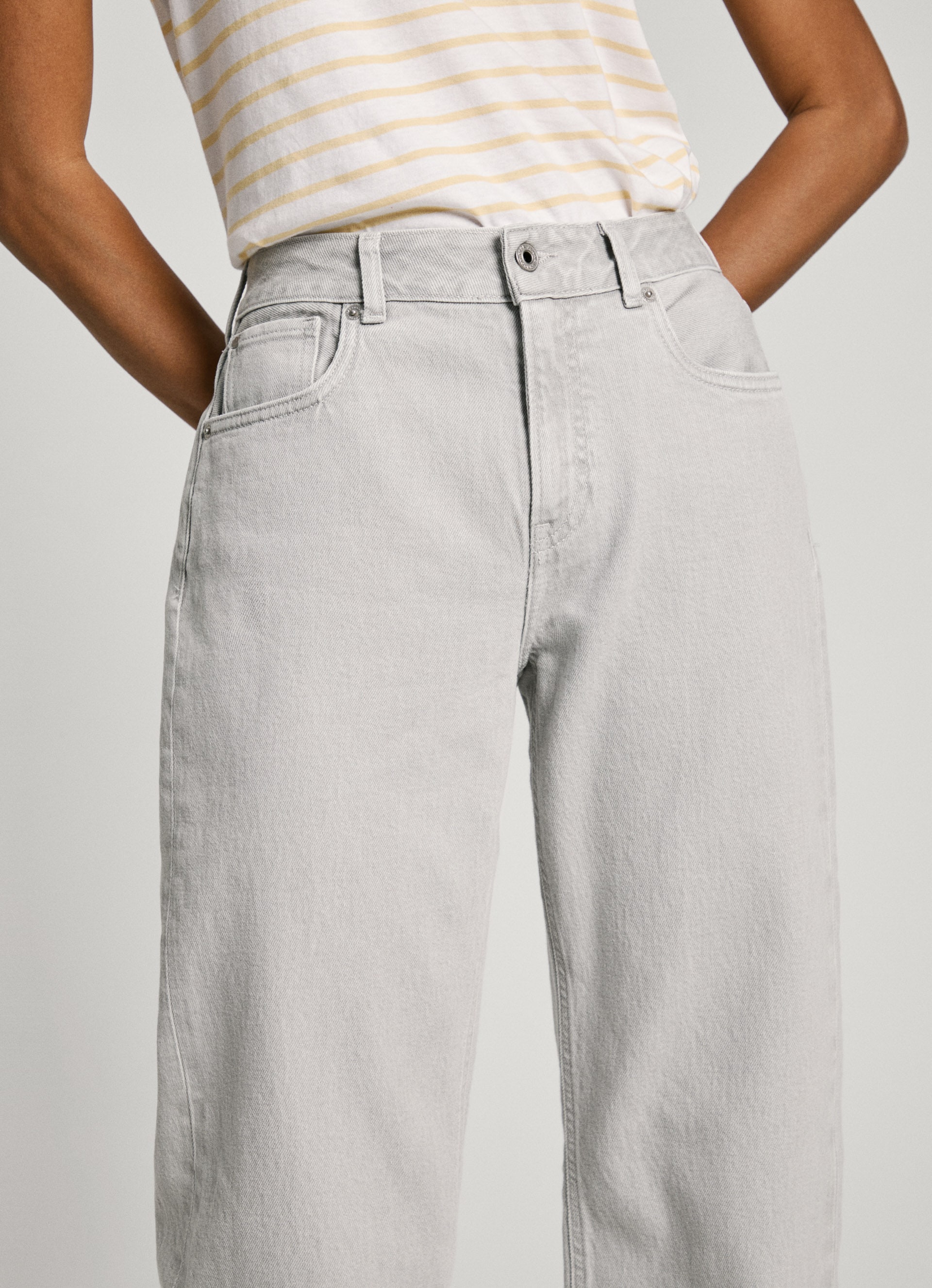 Pepe Jeans Loose-fit-Jeans »LOOSE ST JEANS HW«, mit geradem, weitem Bein
