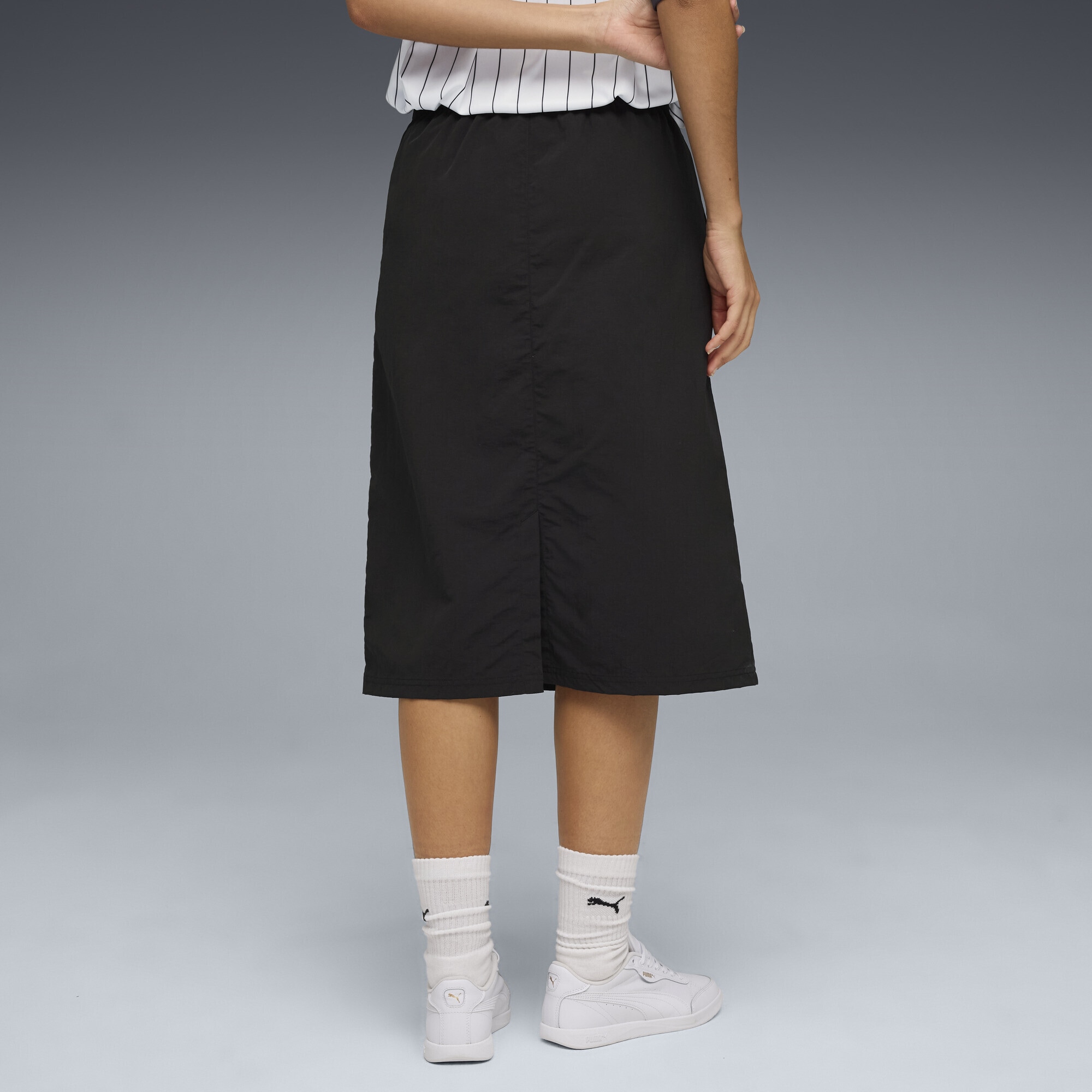 PUMA Jerseyrock »HER Comfort Gewebter High-Waist-Rock Damen«