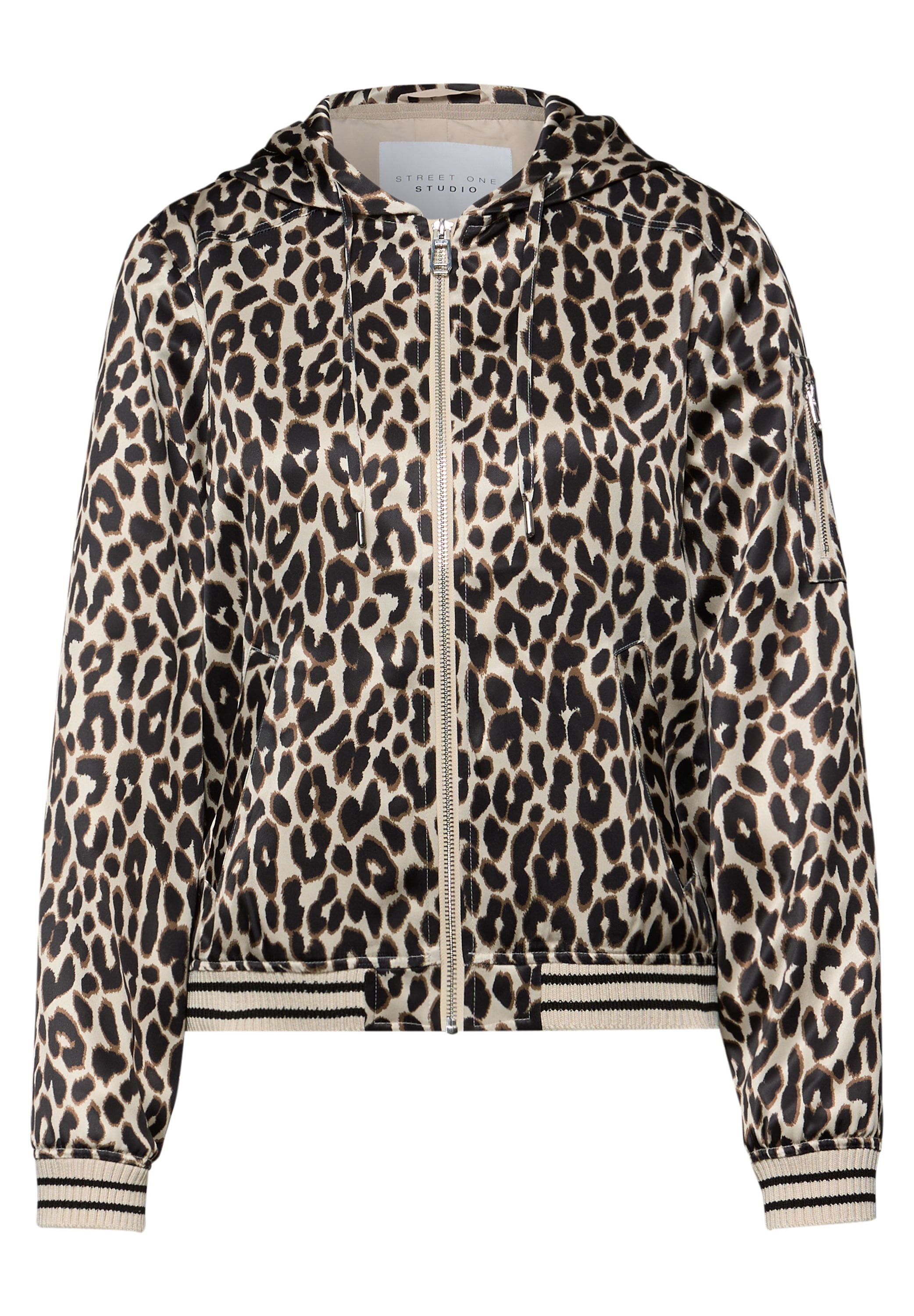 STREET ONE STUDIO Blouson mit Kapuze mit Kapuze mit Tunnelzugband