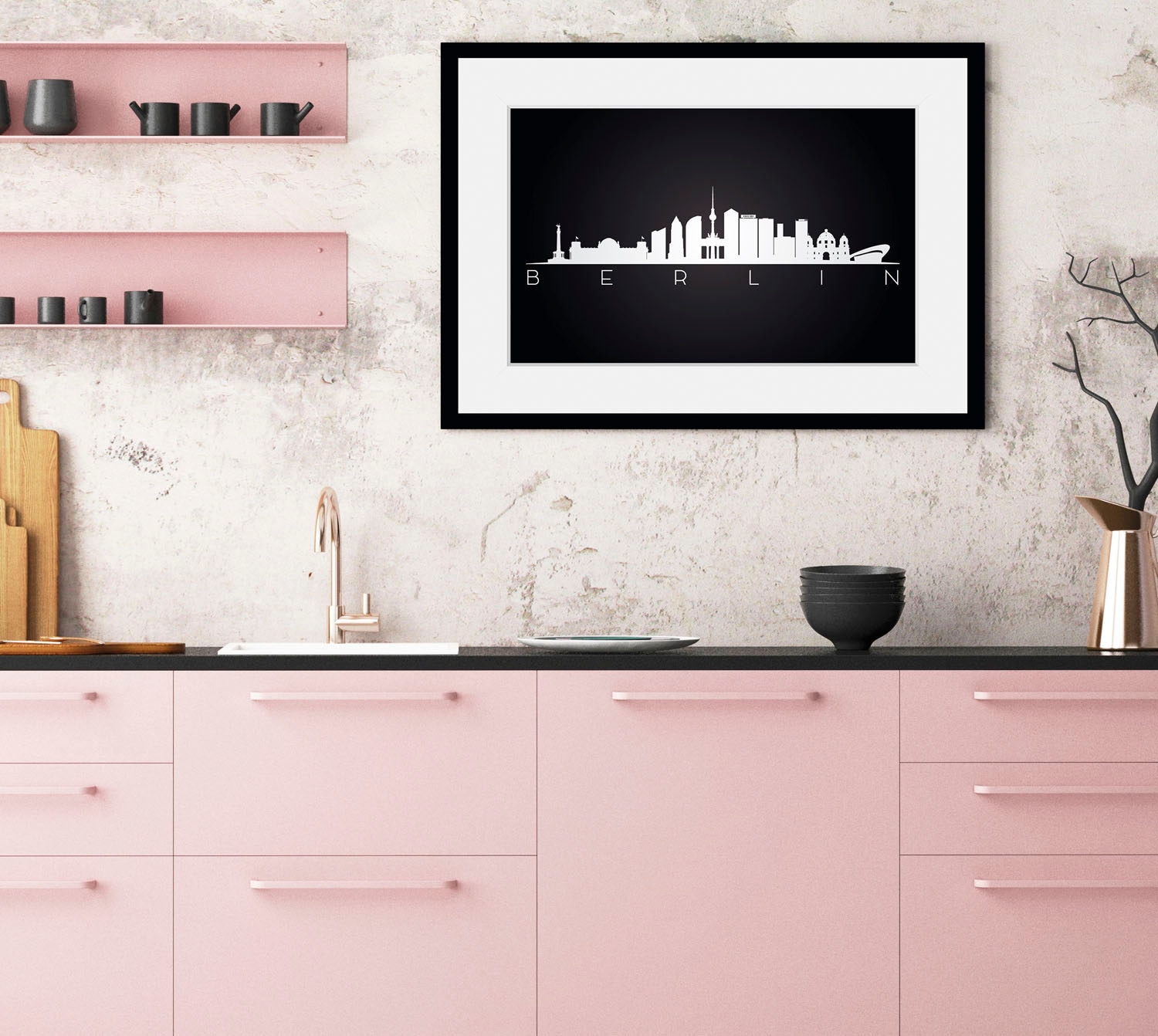 queence Bild "Berlin Skyline", Städte-Stadt-Deutschland-Berlin-Gebäude, (1 günstig online kaufen