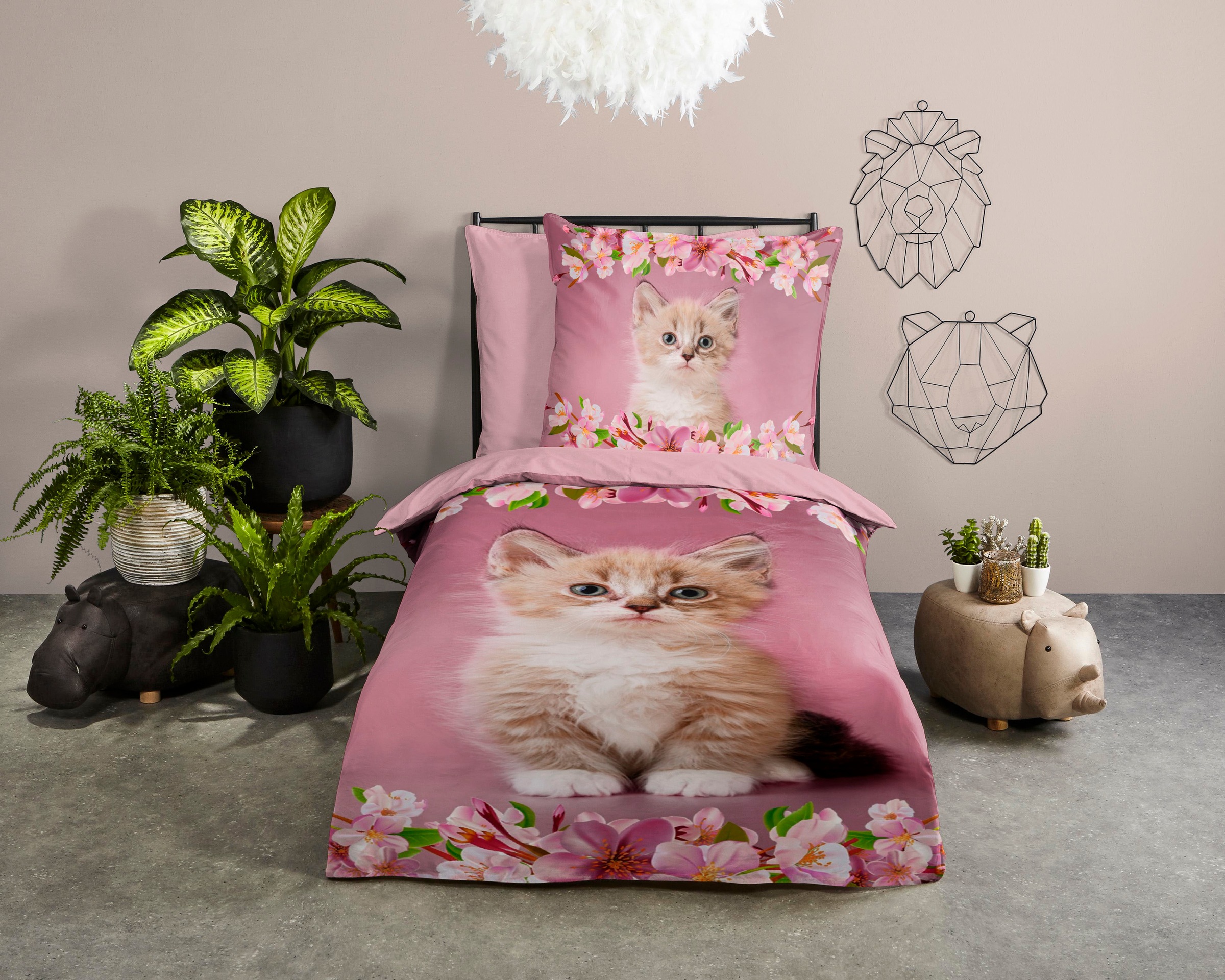 good morning Kinderbettwäsche "Century" 2 Stk. Baumwolle, 135x200, Reißvers günstig online kaufen