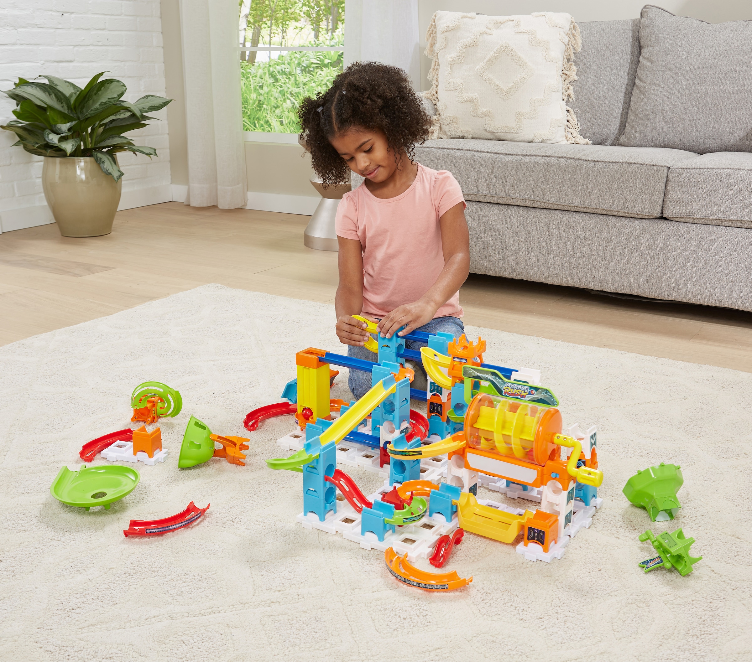 Vtech® Kugelbahn »Marble Rush - Super Action Set L100 E«