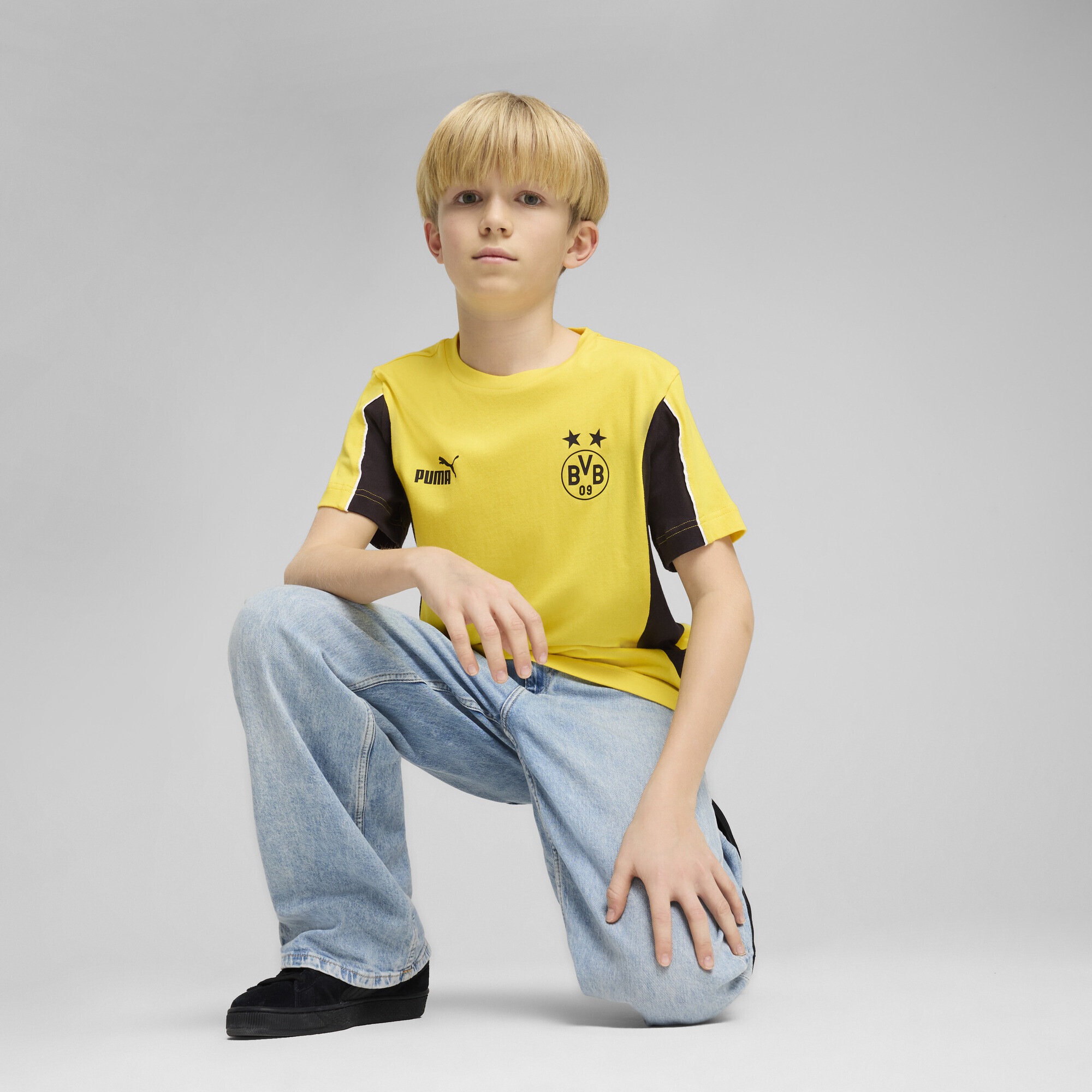 PUMA T-Shirt »Borussia Dortmund ftblARCHIVE T-Shirt Jungen«