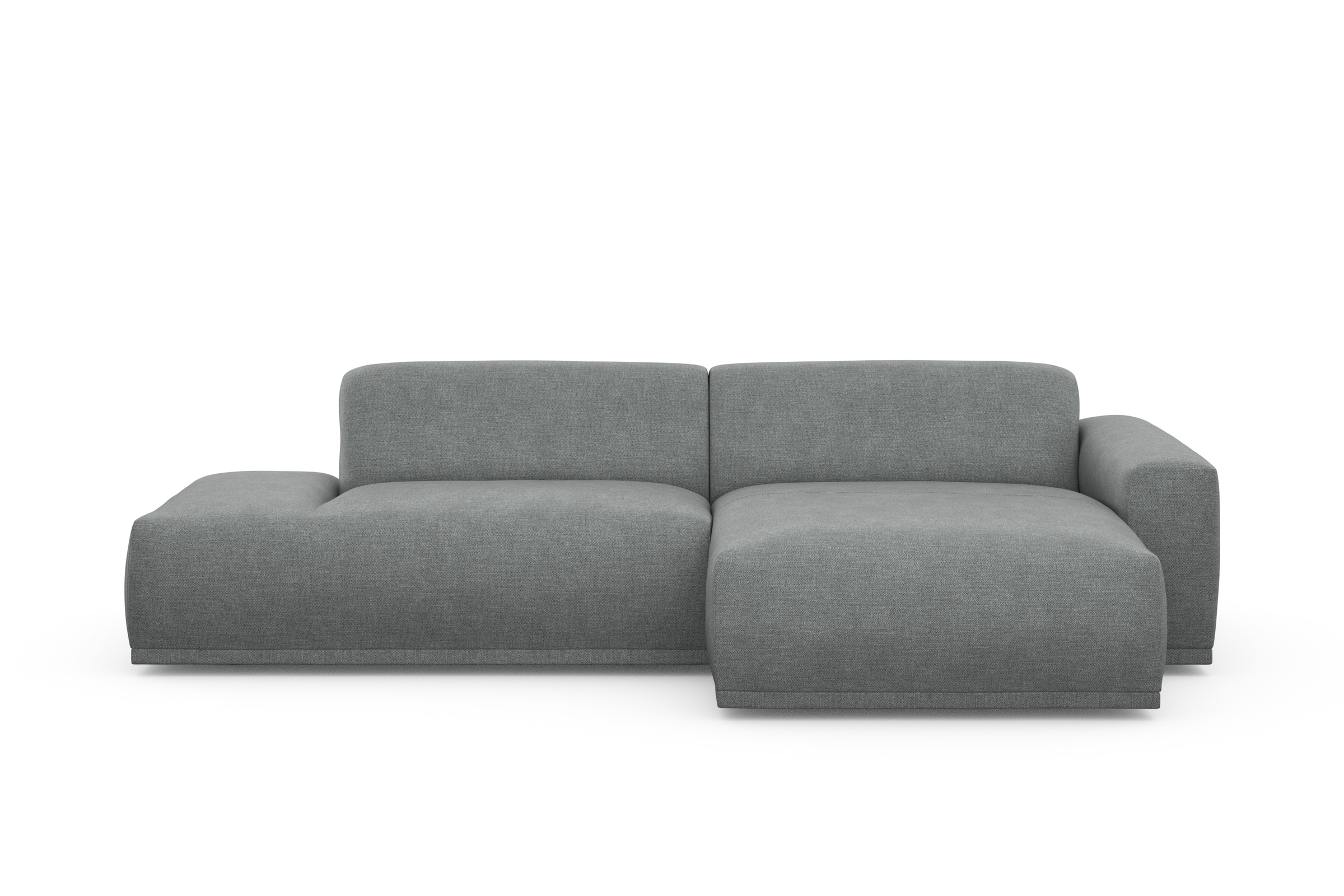 TRENDMANUFAKTUR Ecksofa Braga, aus 2 Teilen, moderner Cord-Stoff günstig online kaufen