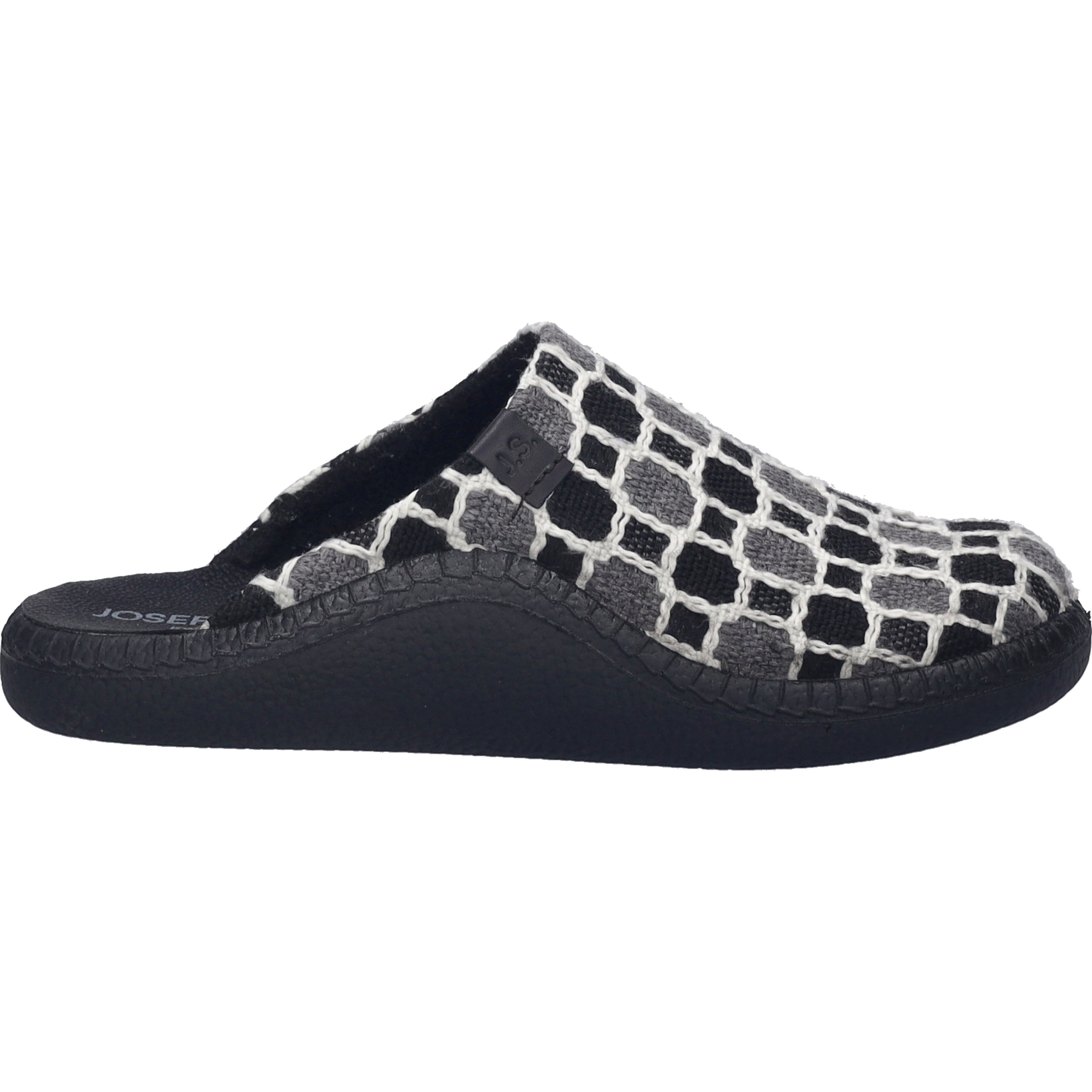 Josef Seibel Hausschuh "Monaco D 03, schwarz-multi" günstig online kaufen
