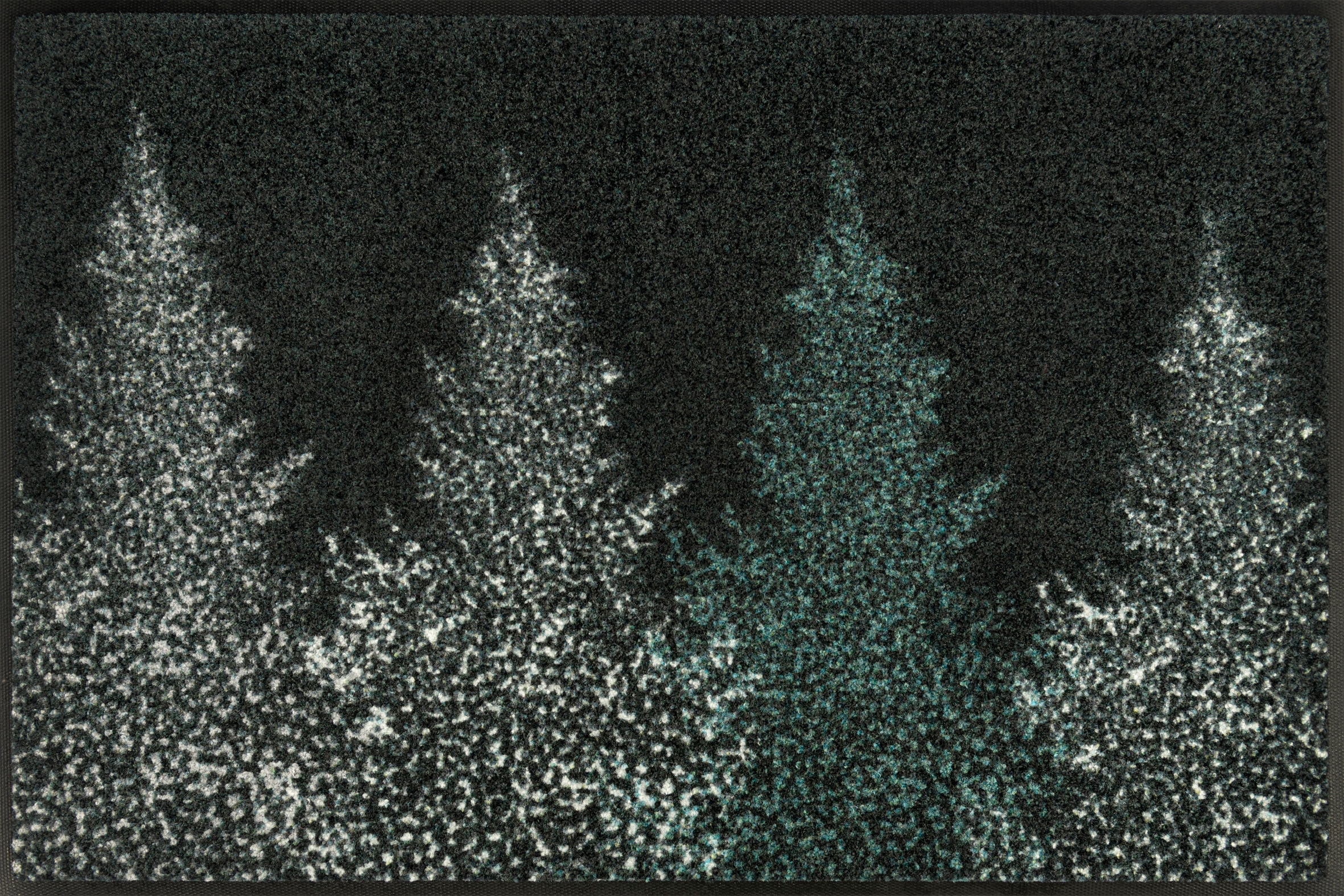 wash+dry by Kleen-Tex Fußmatte "Pine Forest" rechteckig 7 mm Höhe waschbar günstig online kaufen