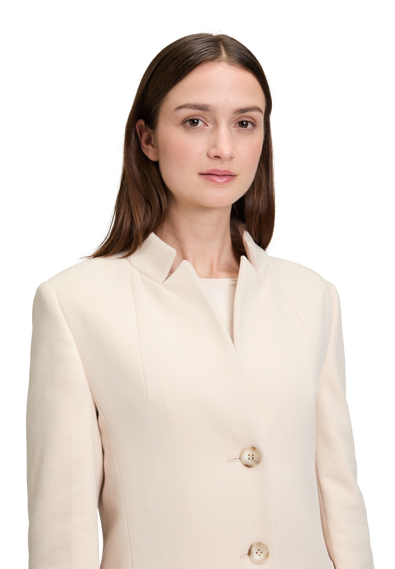 Betty&Co Wintermantel »Betty & Co Damen Blazermantel mit Knöpfen«