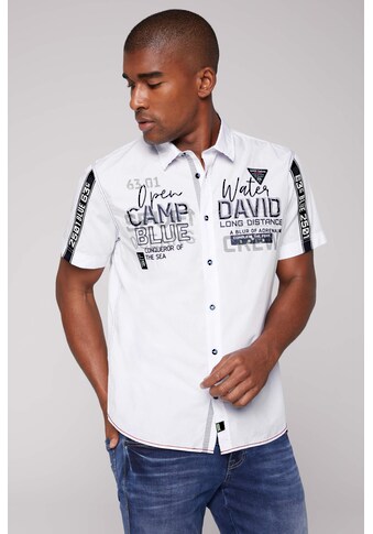 CAMP DAVID Kurzarmhemd, aus Baumwolle kaufen