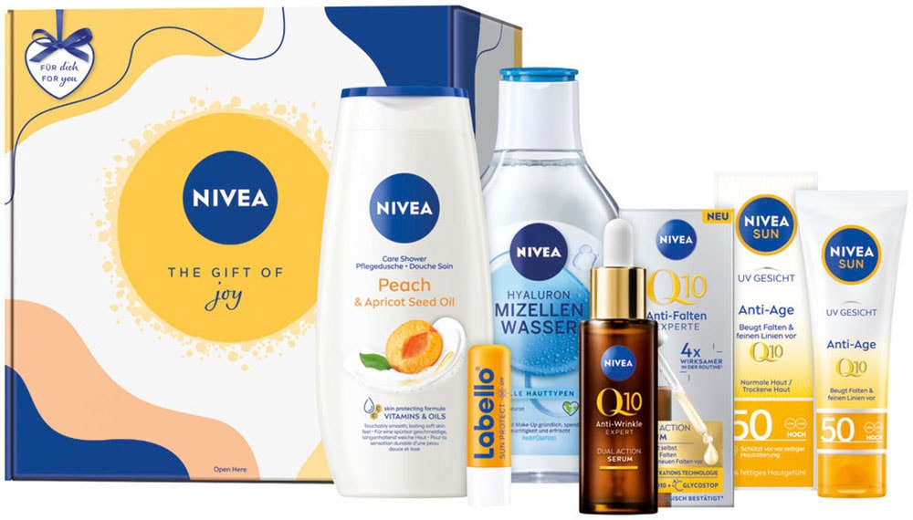 Nivea Pflege-Geschenkset »The Gift of Joy«, (5 tlg., Geschenkset)