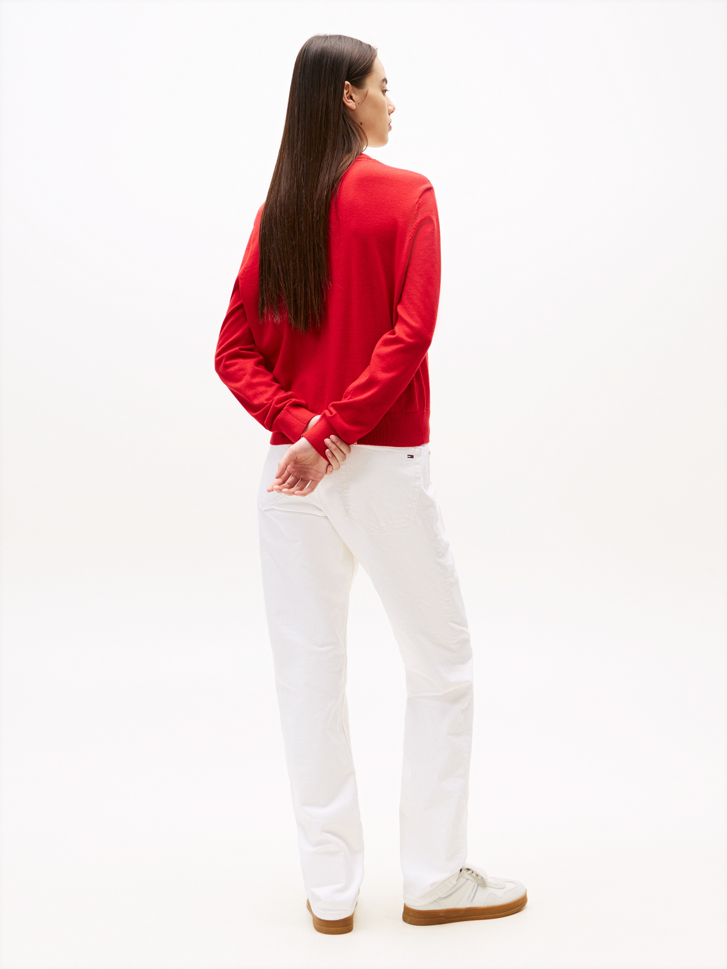 Tommy Jeans Strickpullover »TJW ESSENTIAL CREW SWEATER EXT«