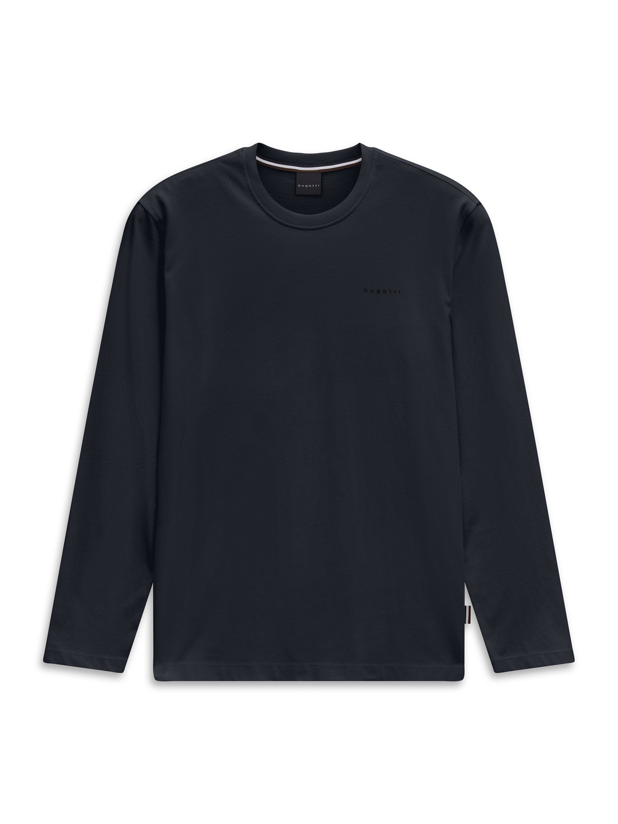 bugatti T-Shirt "Modern Fit" Modern Fit Baumwolle Rundhals Frontprint