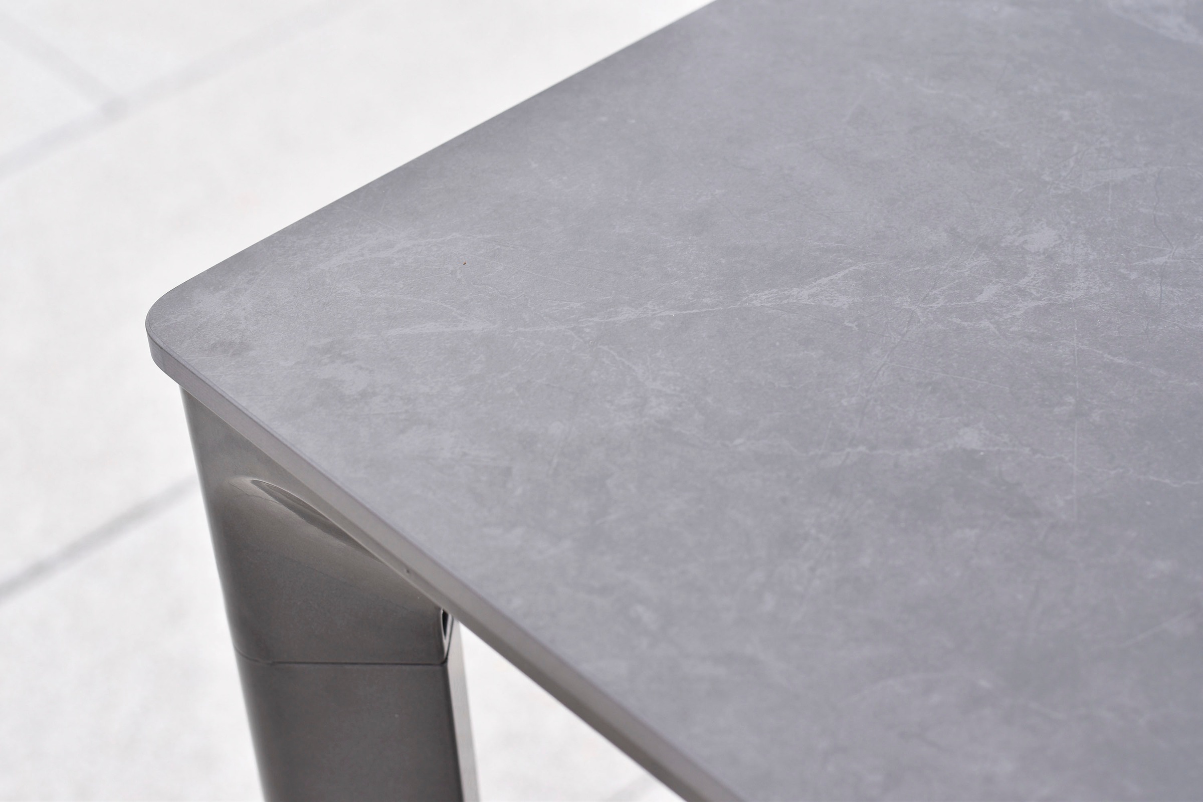 MERXX Garten-Essgruppe »Pisa« Set, 5 tlg. inkl. 4 Stapelsessel, 1 Tisch