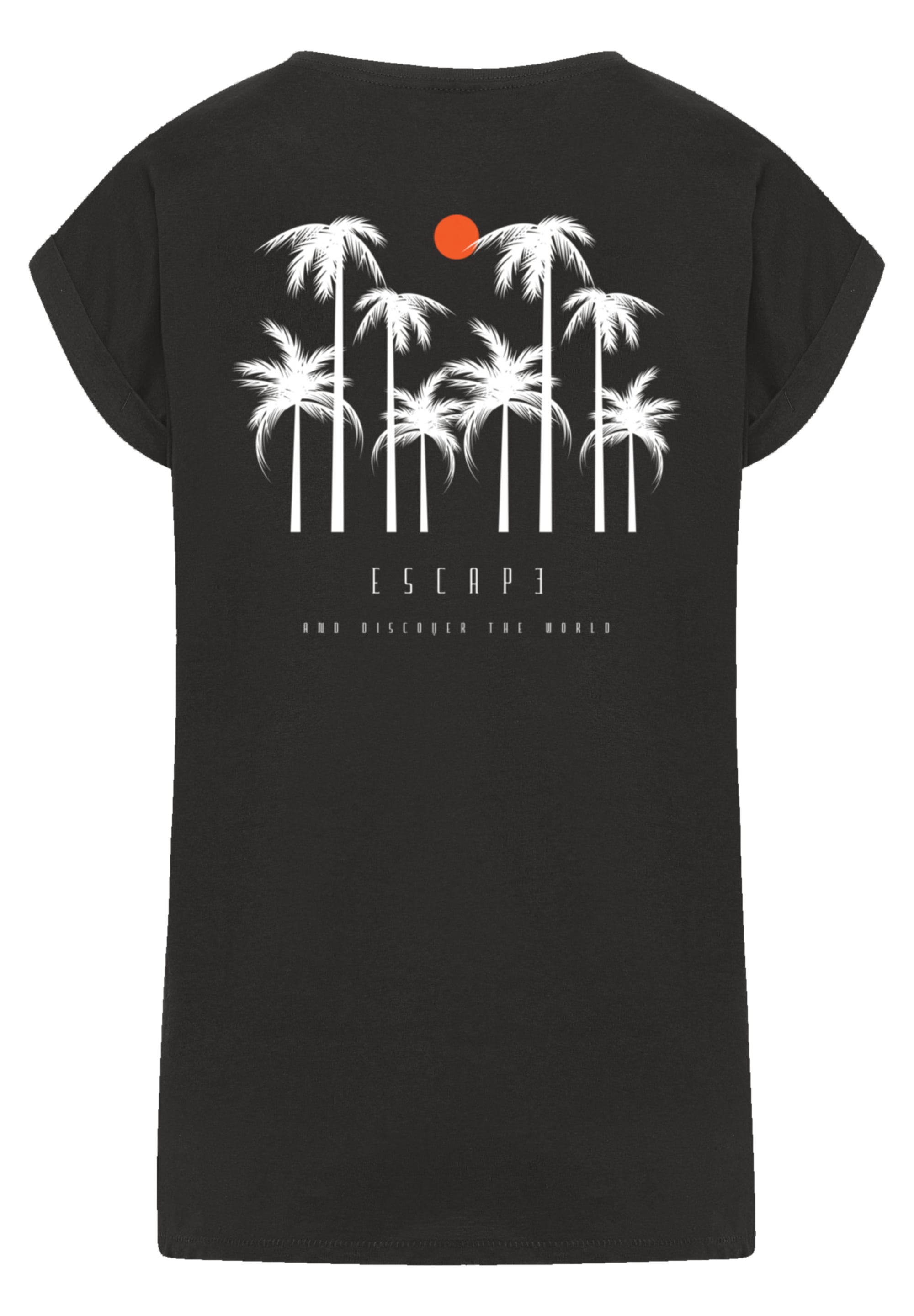 F4NT4STIC T-Shirt »Escape Discover the World Palm Trees«, Discover the World