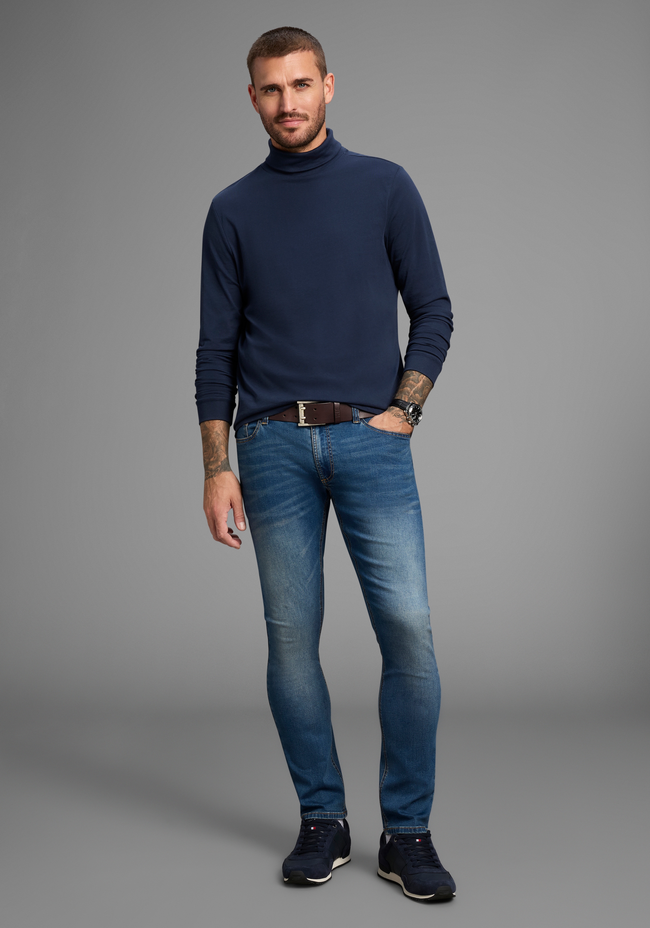 Bruno Banani Grady Slim-fit Jeans Blue 30/34 3