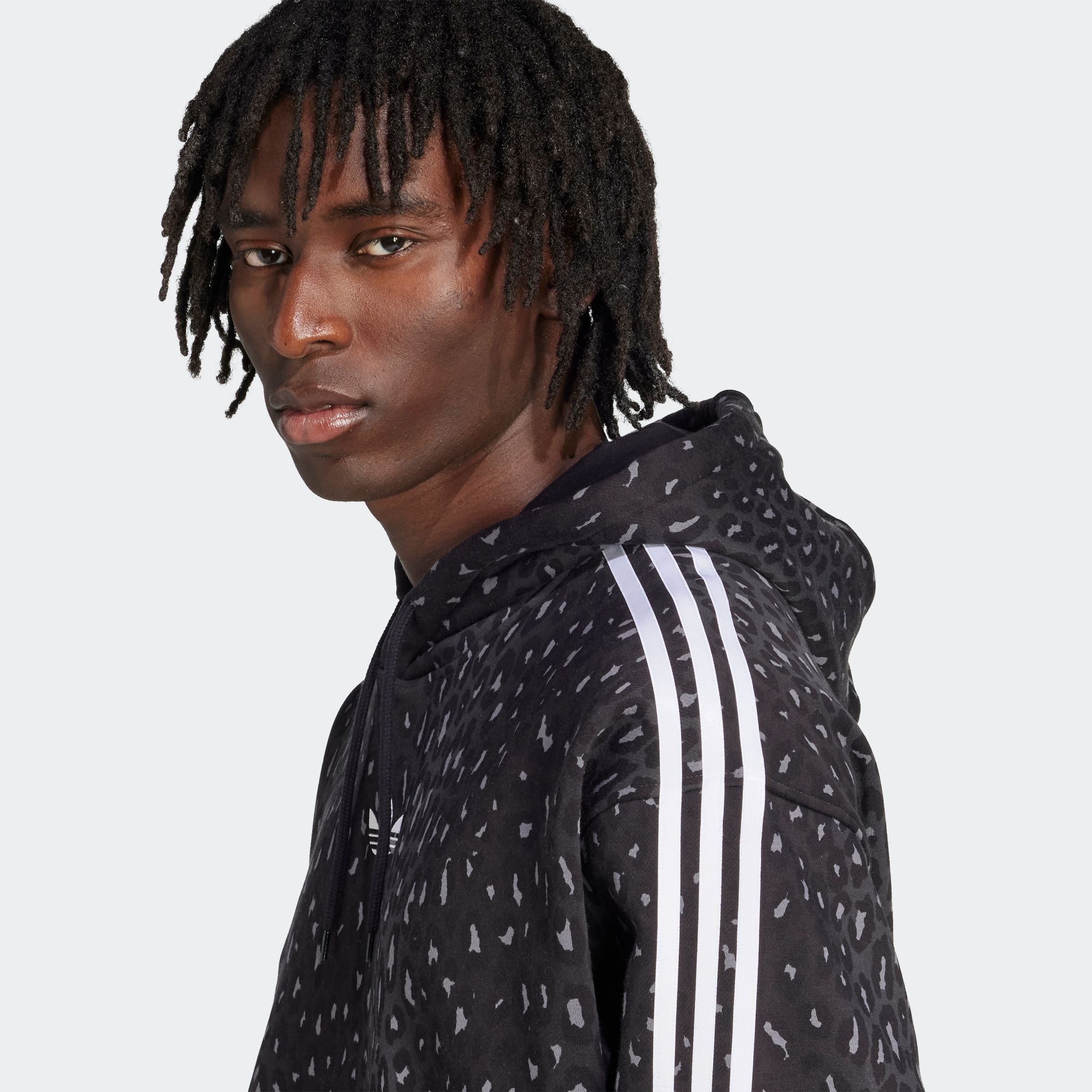 Thumbnail - adidas Originals Kapuzensweatshirt "LEO ALL OVER PRINT LOOSE HOODIE"